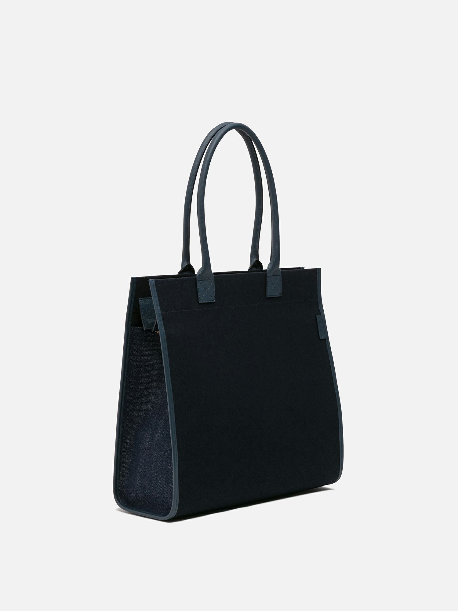 L/UNIFORM No236 THE CARRY-ALL TOTE BAG ネイビー |トートバッグ