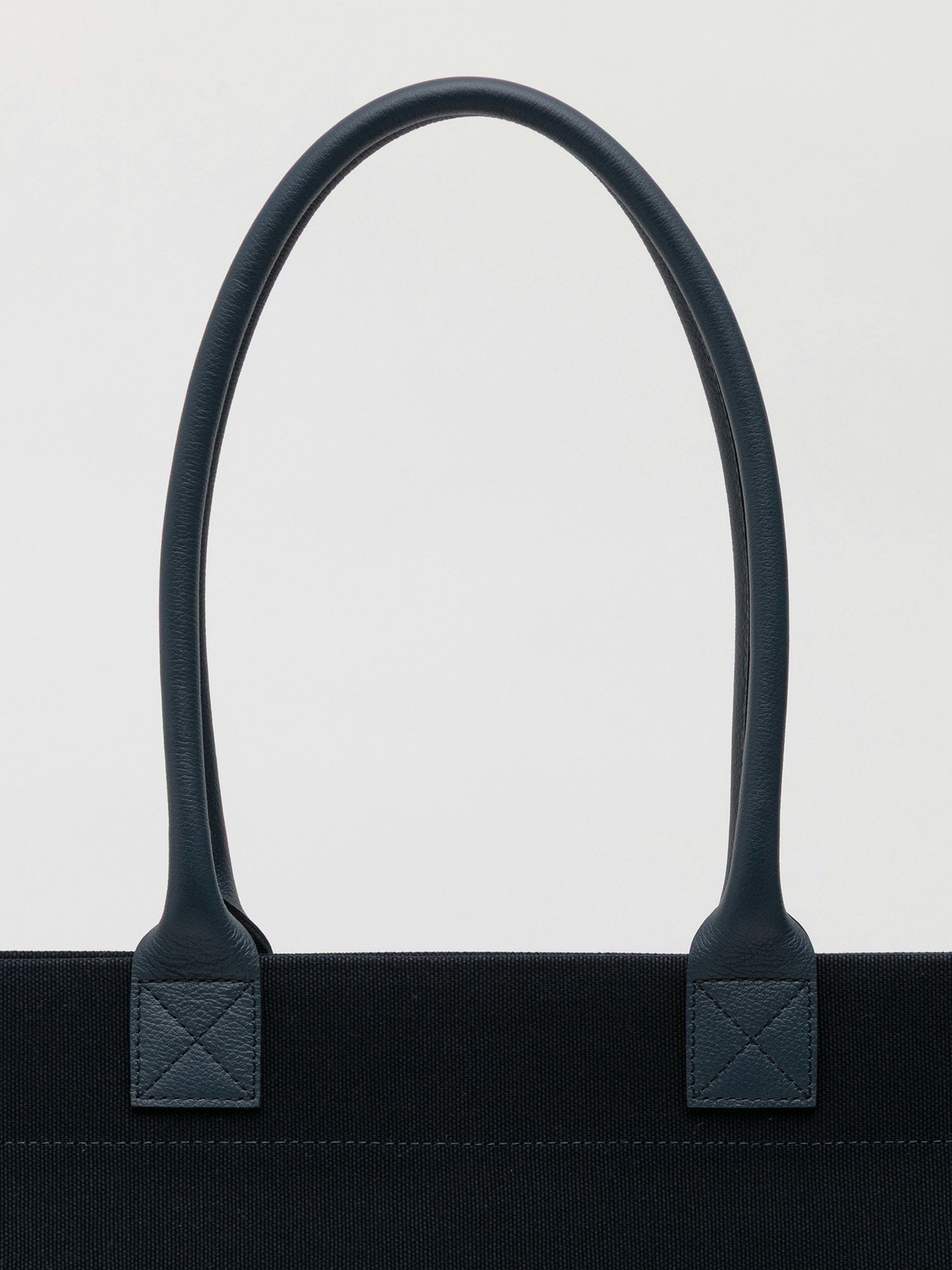 L/UNIFORM No236 THE CARRY-ALL TOTE BAG ネイビー |トートバッグ
