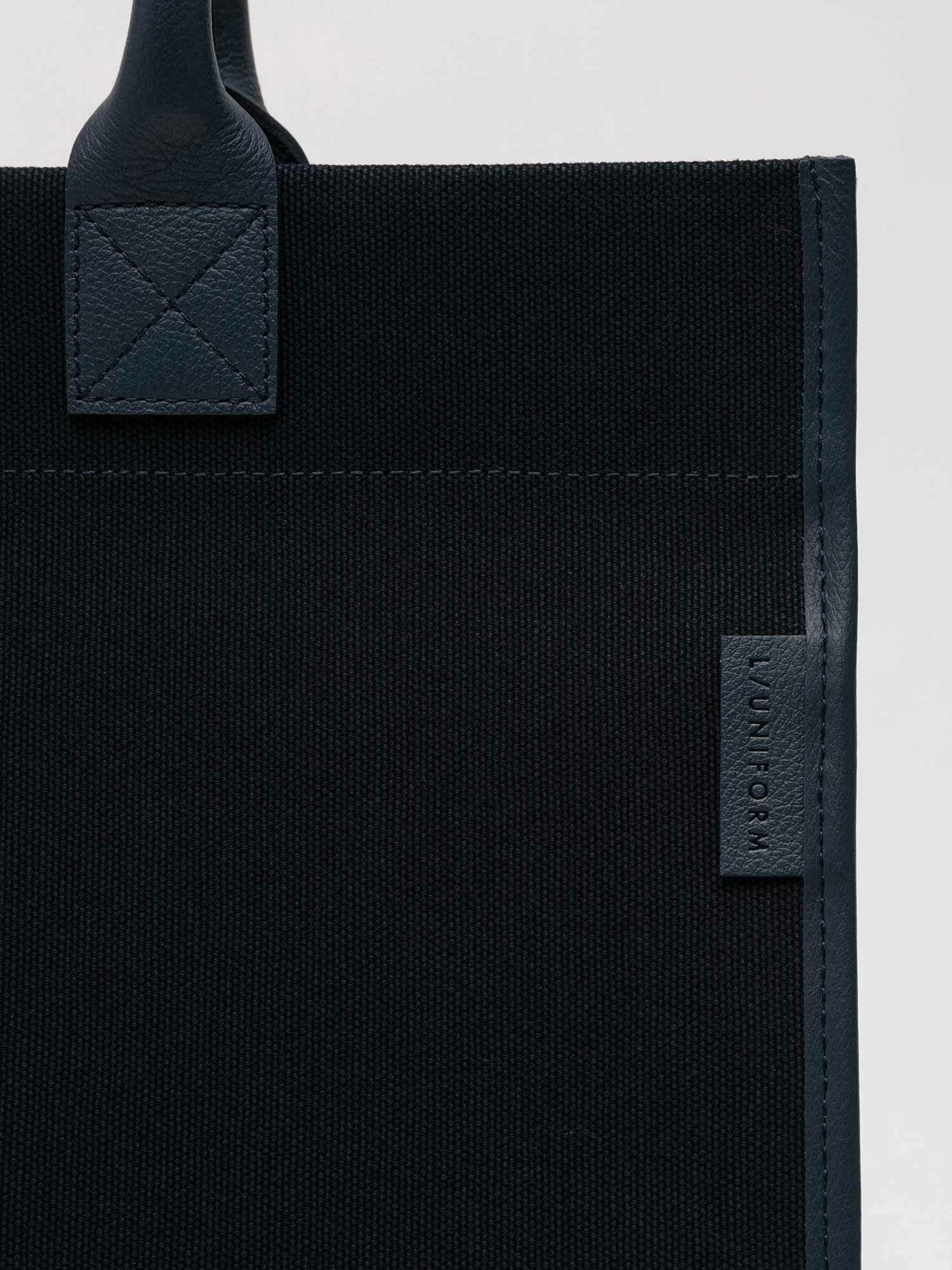 L/UNIFORM No236 THE CARRY-ALL TOTE BAG ネイビー |トートバッグ