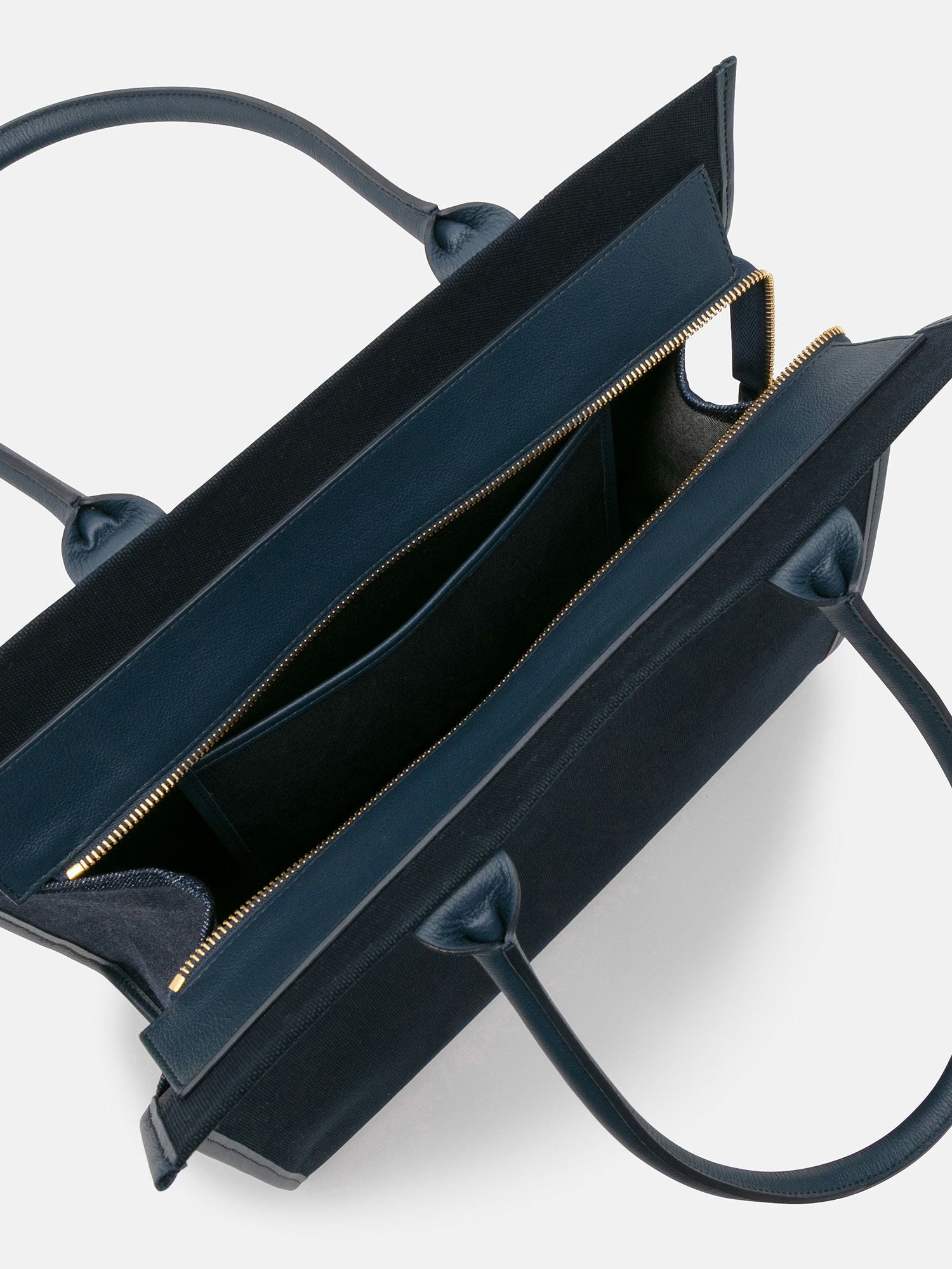 L/UNIFORM No236 THE CARRY-ALL TOTE BAG ネイビー |トートバッグ