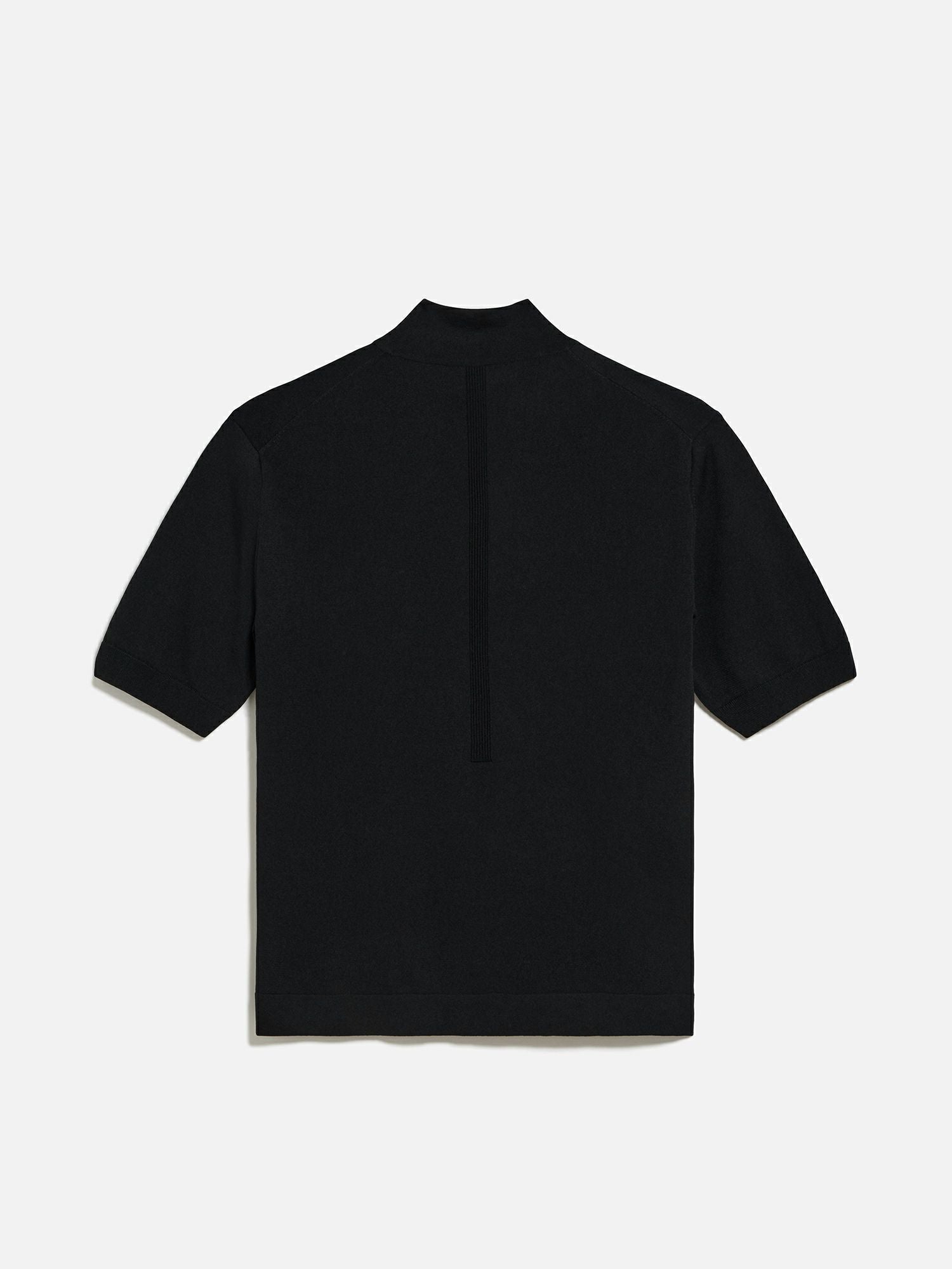 CFCL MOCKNECK SHORT SLEEVE TOP ブラック |トップス | WAKO公式