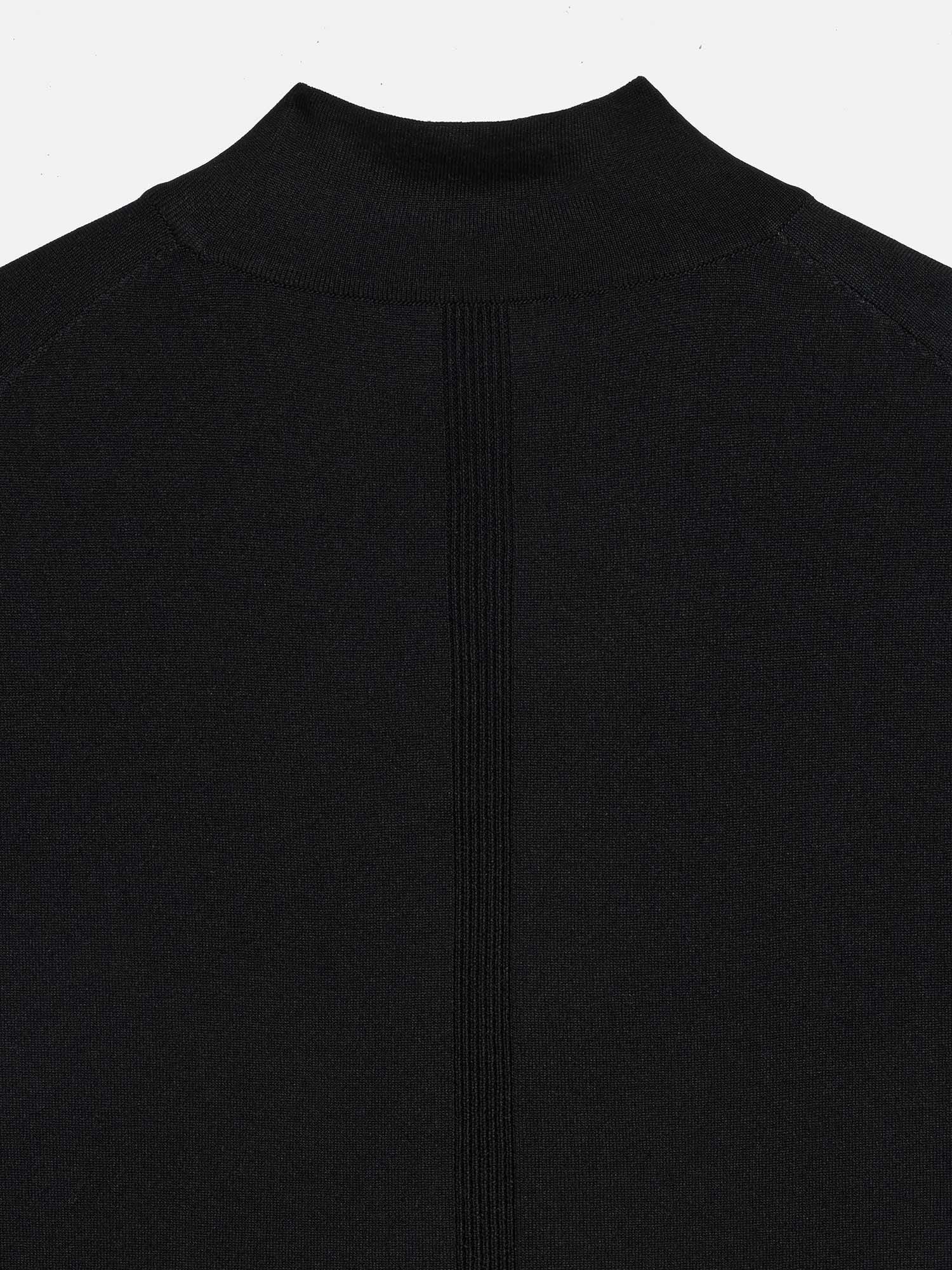 CFCL MOCKNECK SHORT SLEEVE TOP ブラック |トップス | WAKO公式