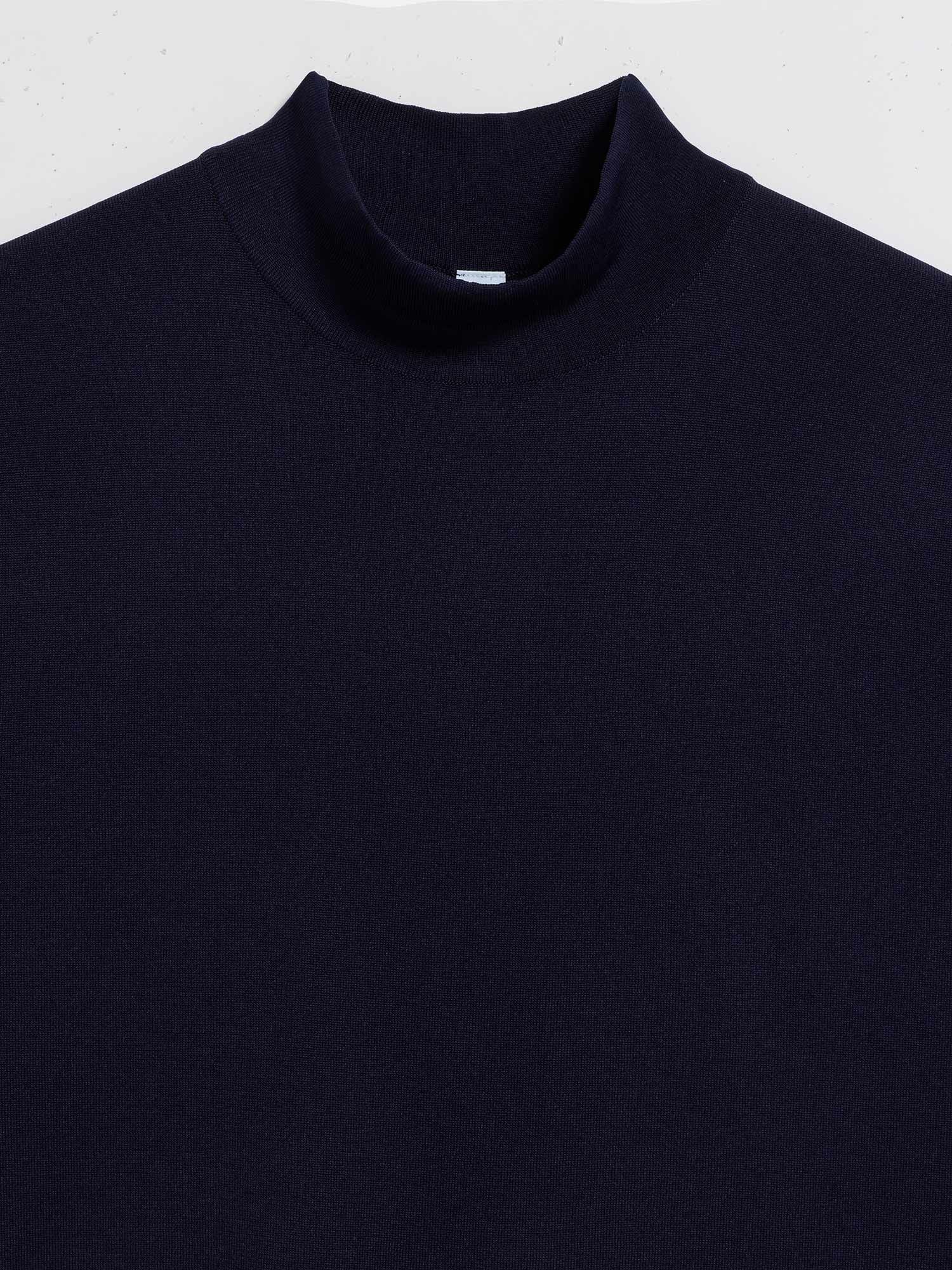 CFCL MOCKNECK SHORT SLEEVE TOP ネイビー |トップス | WAKO公式