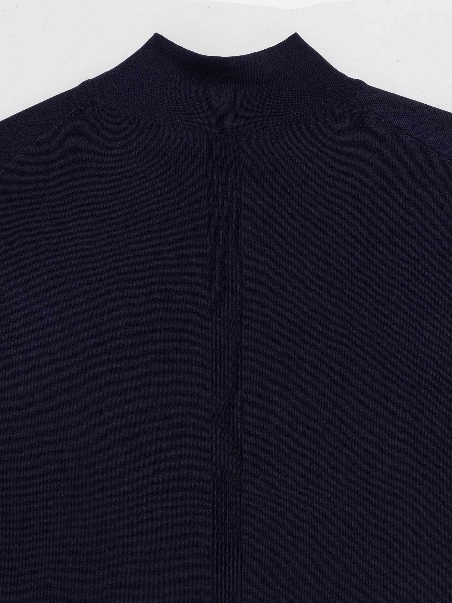 CFCL MOCKNECK SHORT SLEEVE TOP ネイビー |トップス | WAKO公式