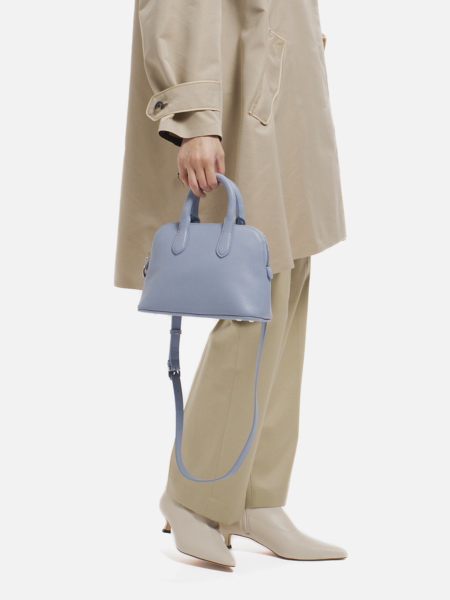 NEW CLOSET ミニショルダーバッグ ライトブルー |ショルダーバッグ