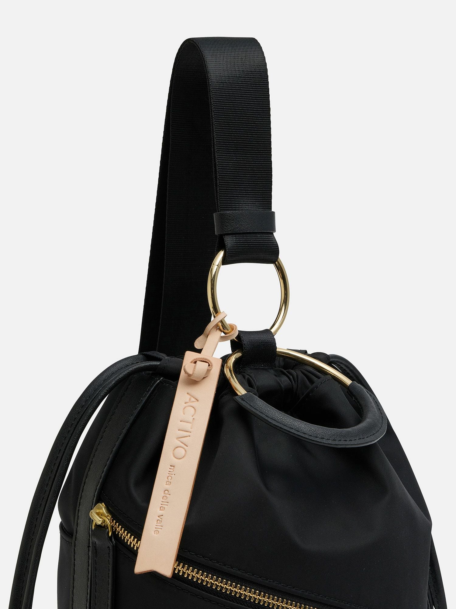 mica della valle ショルダーバッグ ブラック |ショルダーバッグ