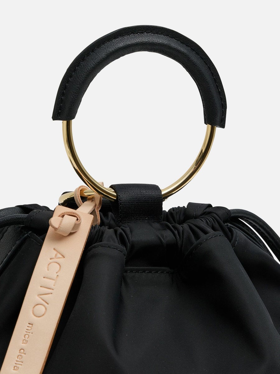 mica della valle ショルダーバッグ ブラック |ショルダーバッグ 