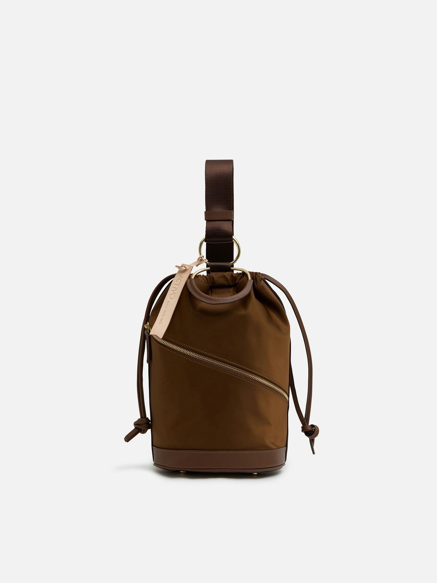 mica della valle ショルダーバッグ ブラウン |ショルダーバッグ