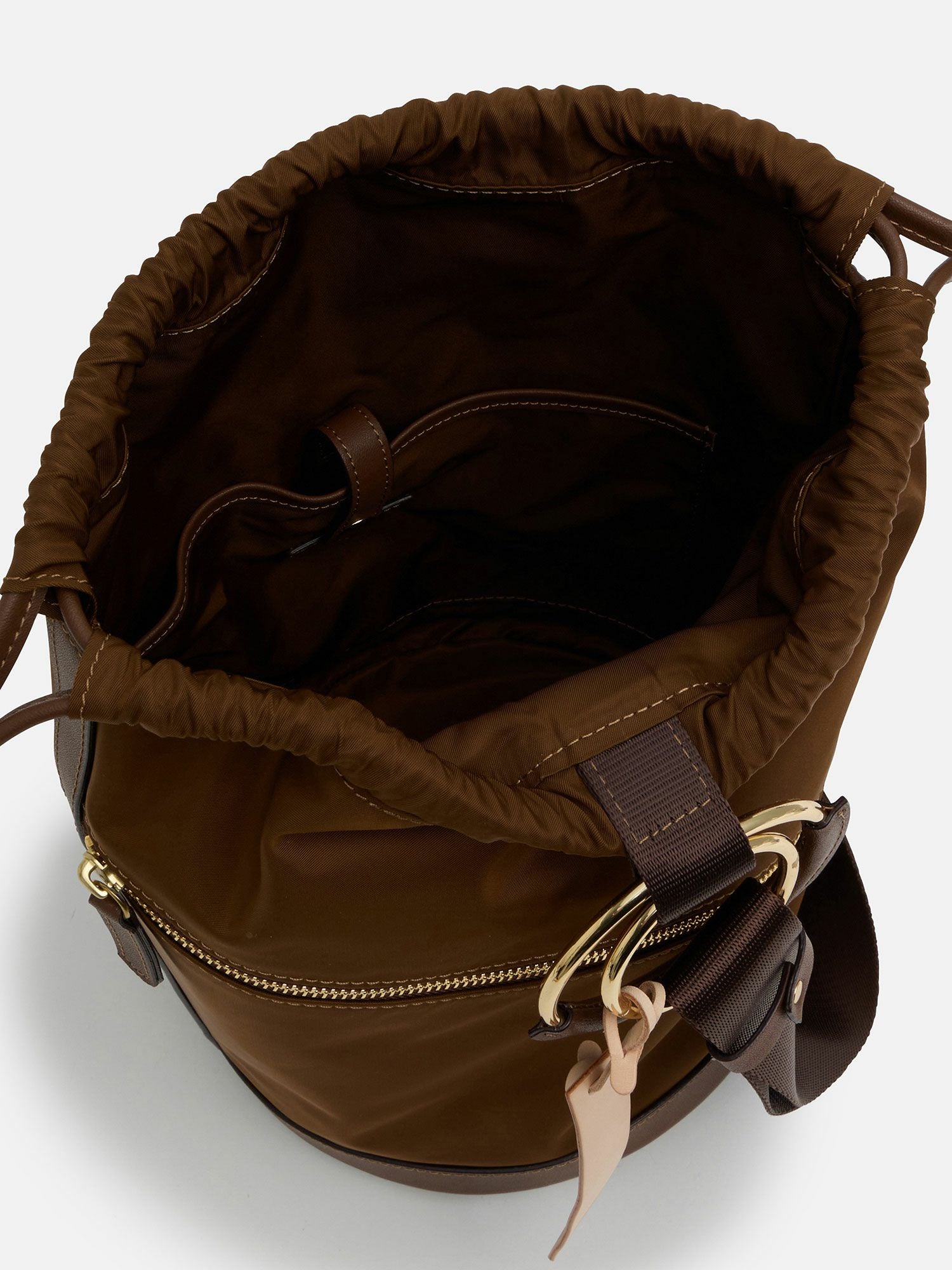 mica della valle ショルダーバッグ ブラウン |ショルダーバッグ