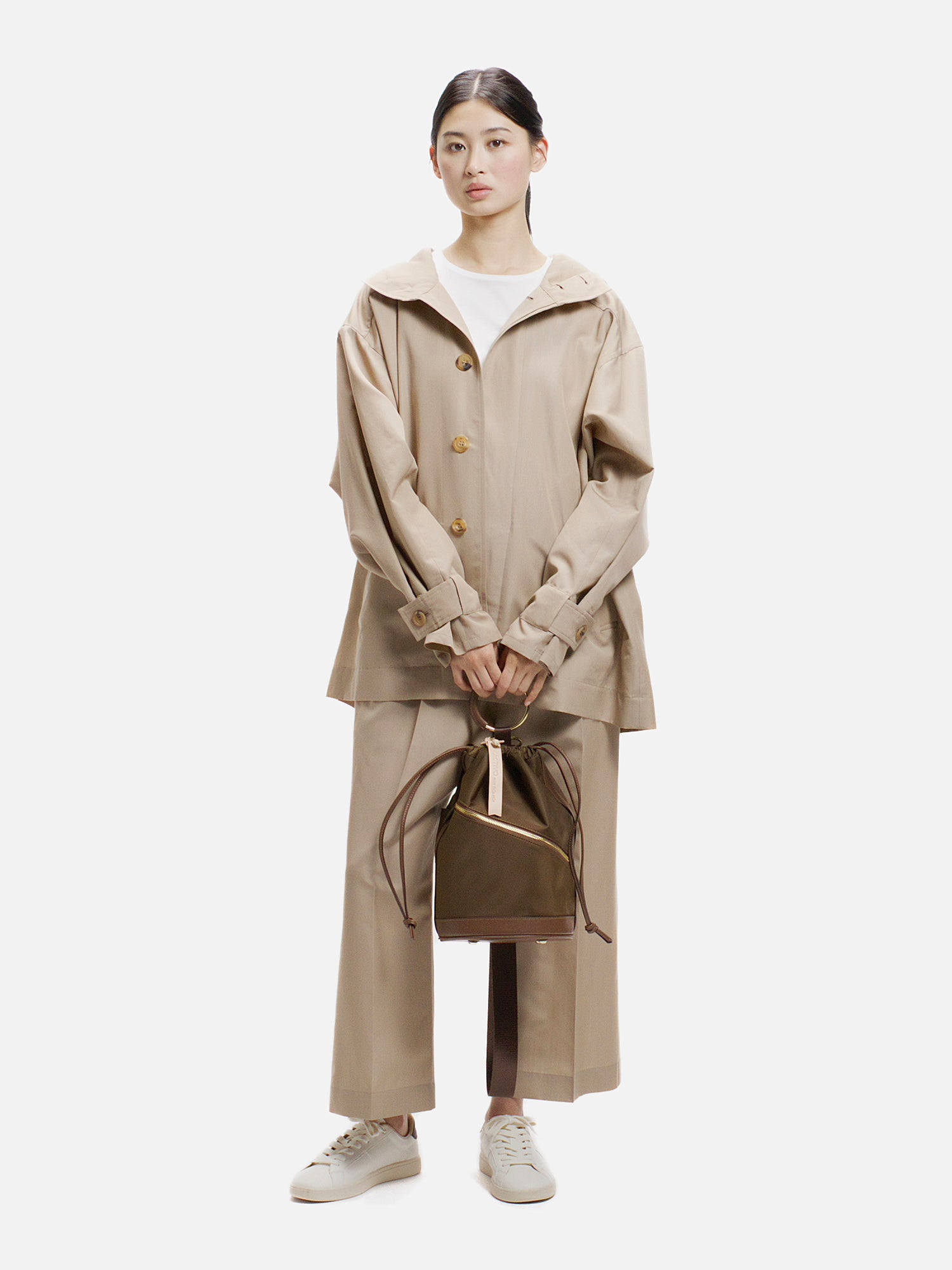 mica della valle ショルダーバッグ ブラウン |ショルダーバッグ