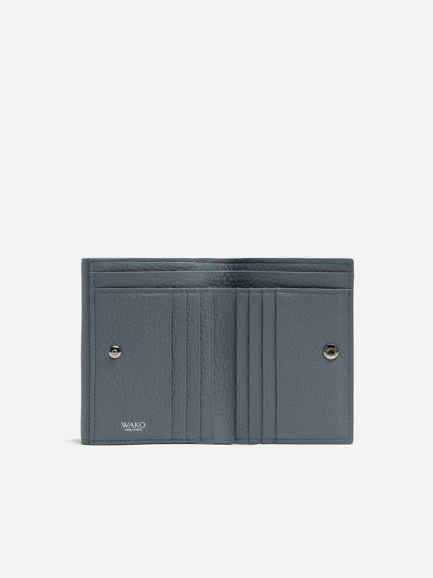 本日限定値下げ‼️WAKO 銀座和光 MANACO ミニウォレット ブルー MANACO ウォレット ライトブルー |折り財布 | WAKO公式オンライン