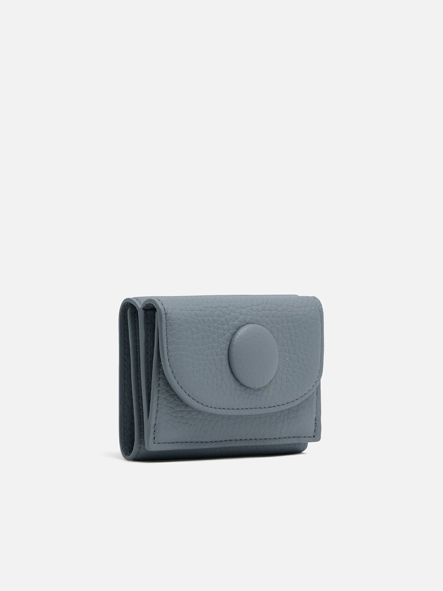 MANACO ミニウォレット サックスブルー |折り財布 | WAKO公式
