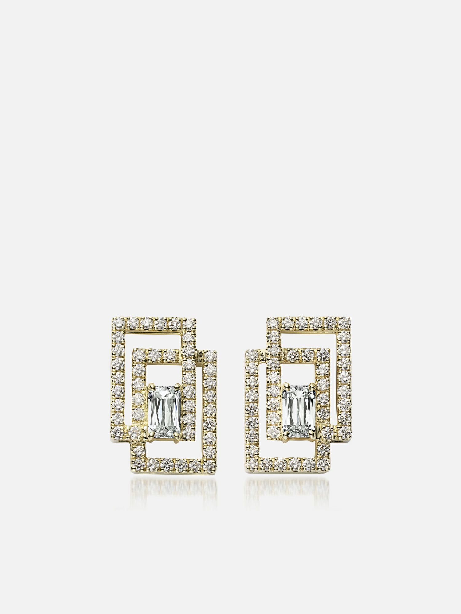 ピアス＜18KYG ダイヤモンド＞ |イヤリング・ピアス | WAKO公式