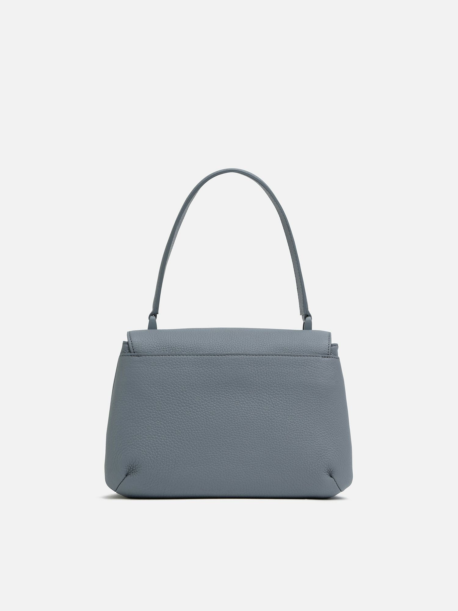 美品 WAKO ワコー MANACO トップハンドルバッグ MANACO トップハンドルバッグ サックスブルー |ハンドバッグ | WAKO