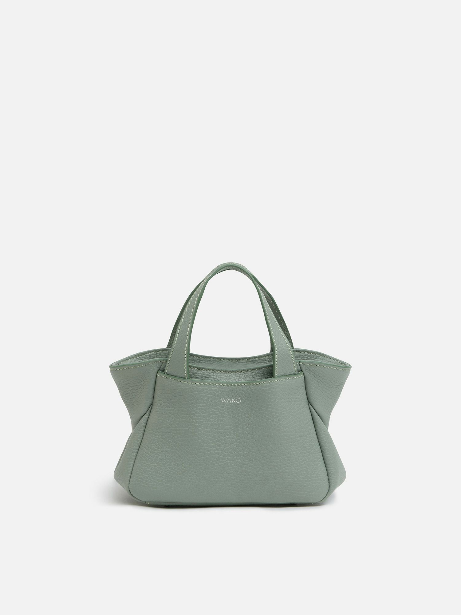 WAKO×MAURO GOVERNA バッグ ミニ エメラルドグリーン |ハンドバッグ