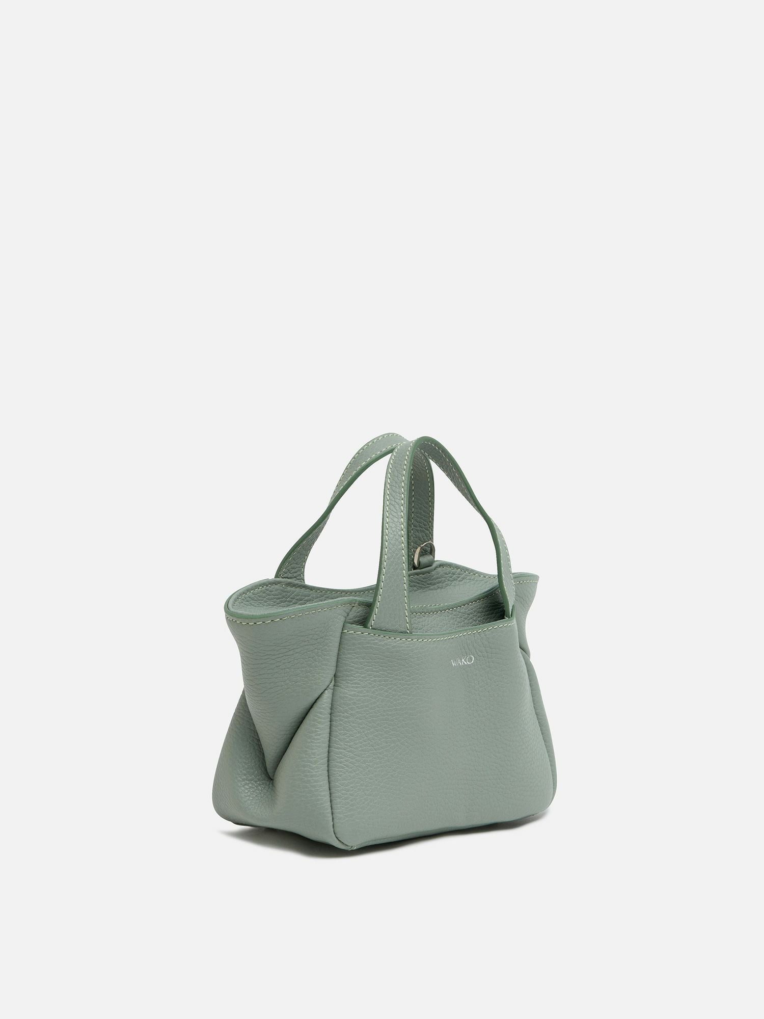 WAKO×MAURO GOVERNA バッグ ミニ エメラルドグリーン |ハンドバッグ