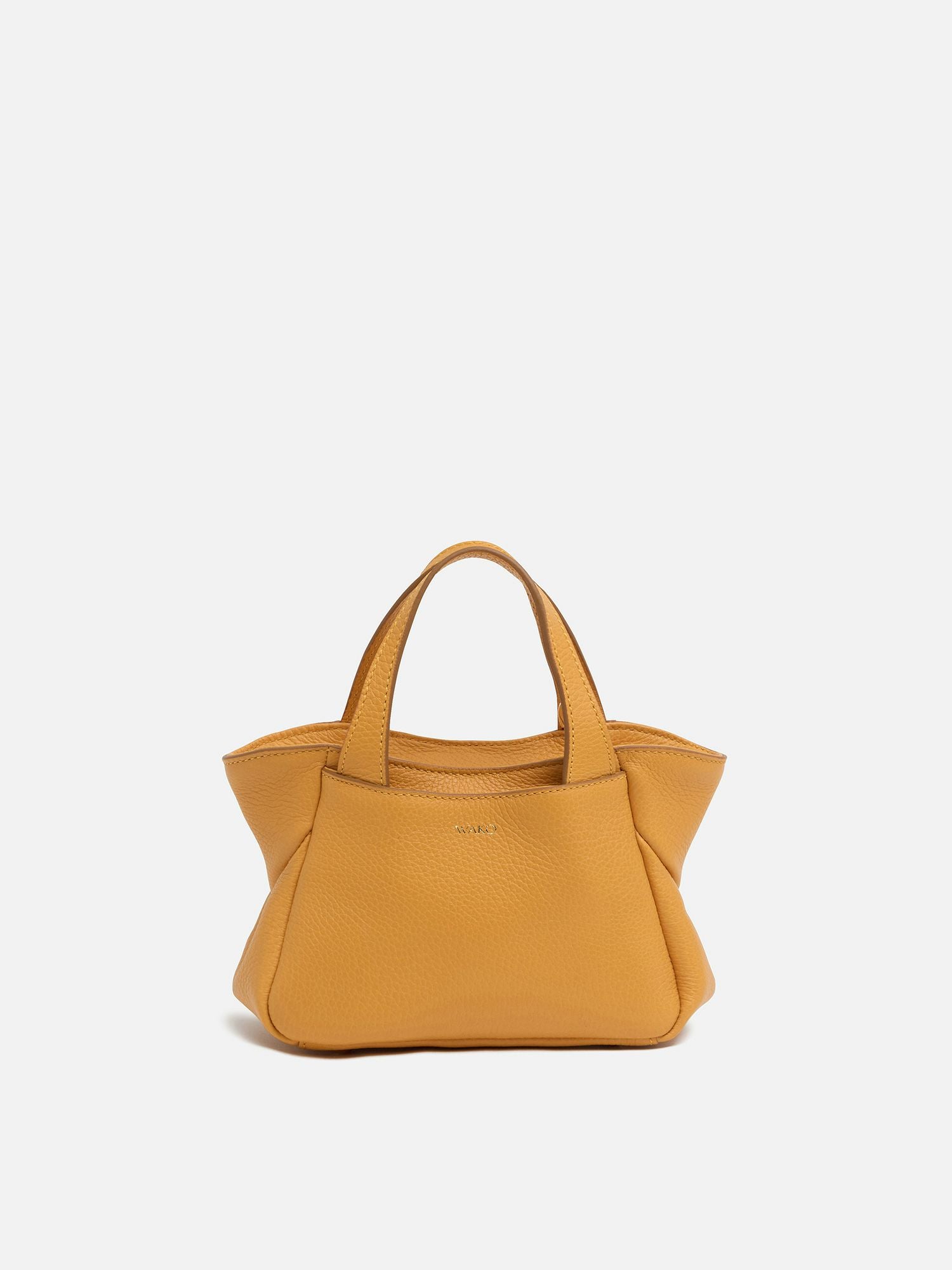 バ*ー様 【美品】MAURO GOVERNA キャメルブラウン カーフレザー ハ WAKO×MAURO GOVERNA バッグ ミニ ラベンダー |ハンドバッグ | WAKO公式