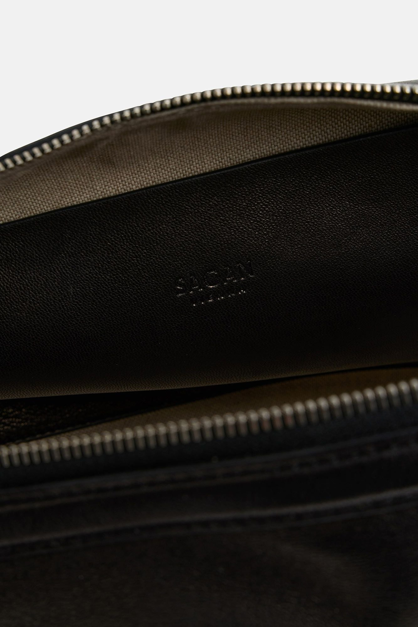 FUROSHIKI CROSS BODY BAG M LAMB ブラック |ショルダーバッグ