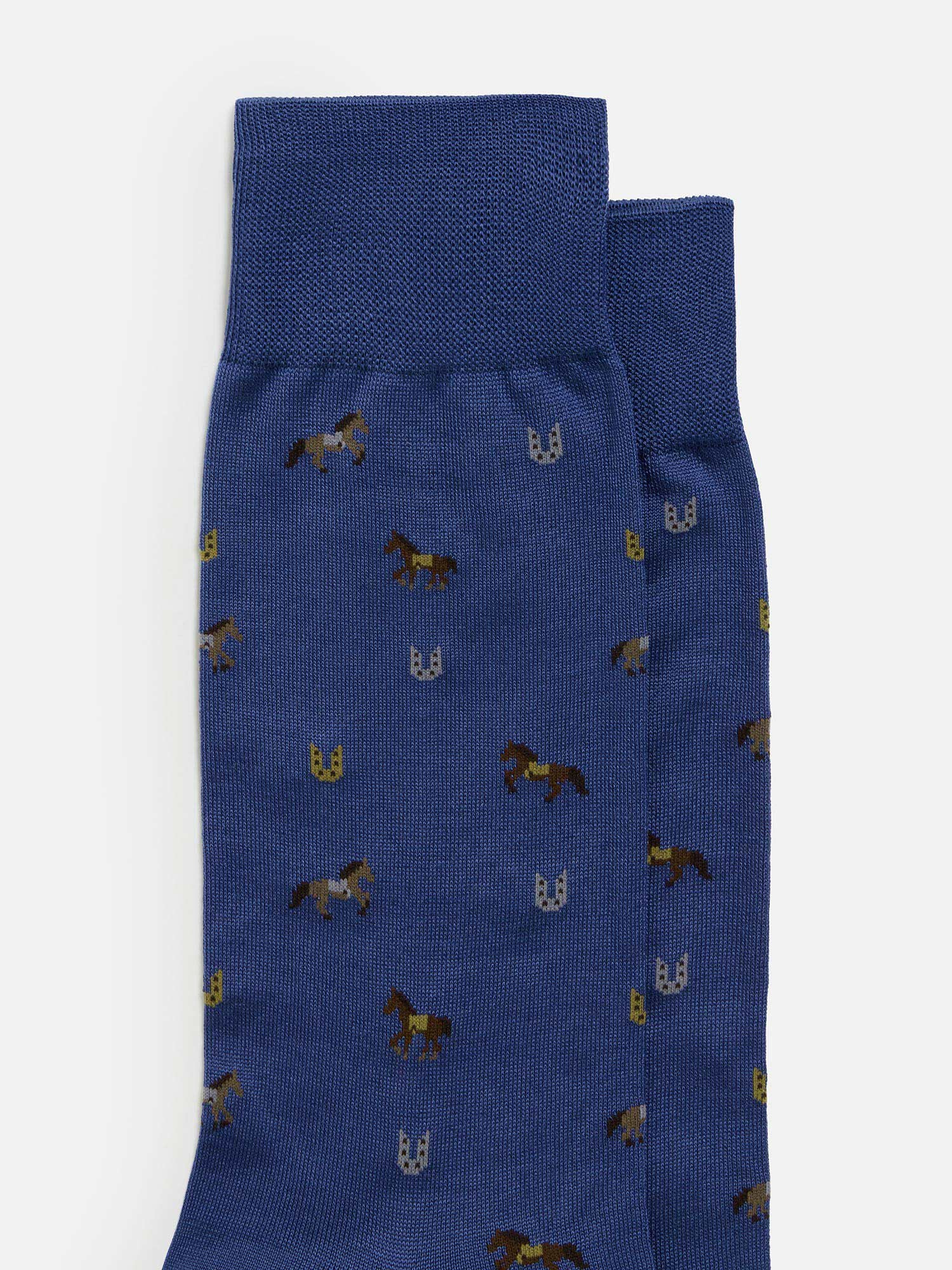 干支靴下 午 ブルー |メンズ ファッション雑貨 | WAKO公式オンライン