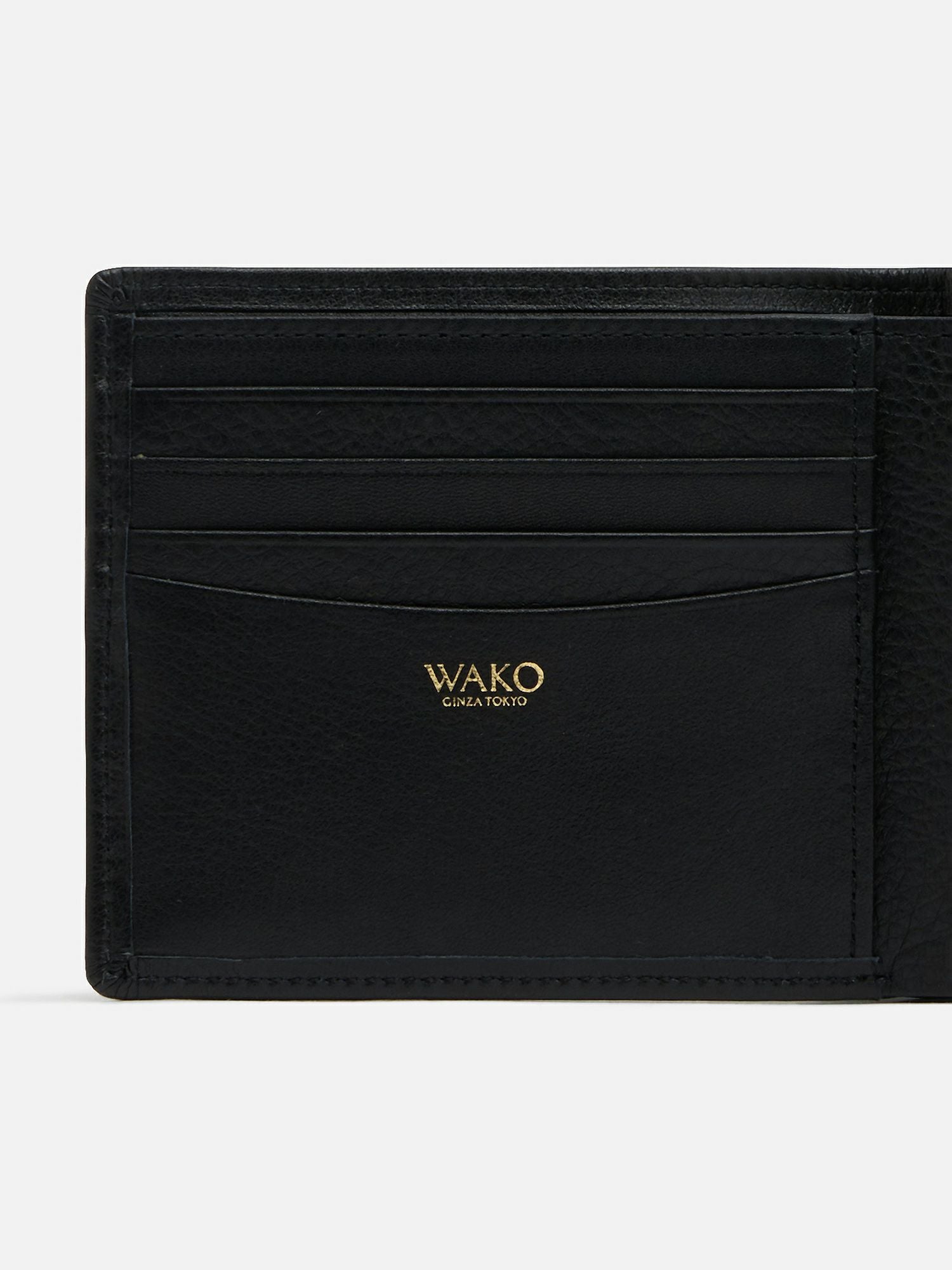 銀座和光 WAKO 黒　二つ折り財布　新品 二つ折り財布 ブラック |折り財布 | WAKO公式オンラインブティック
