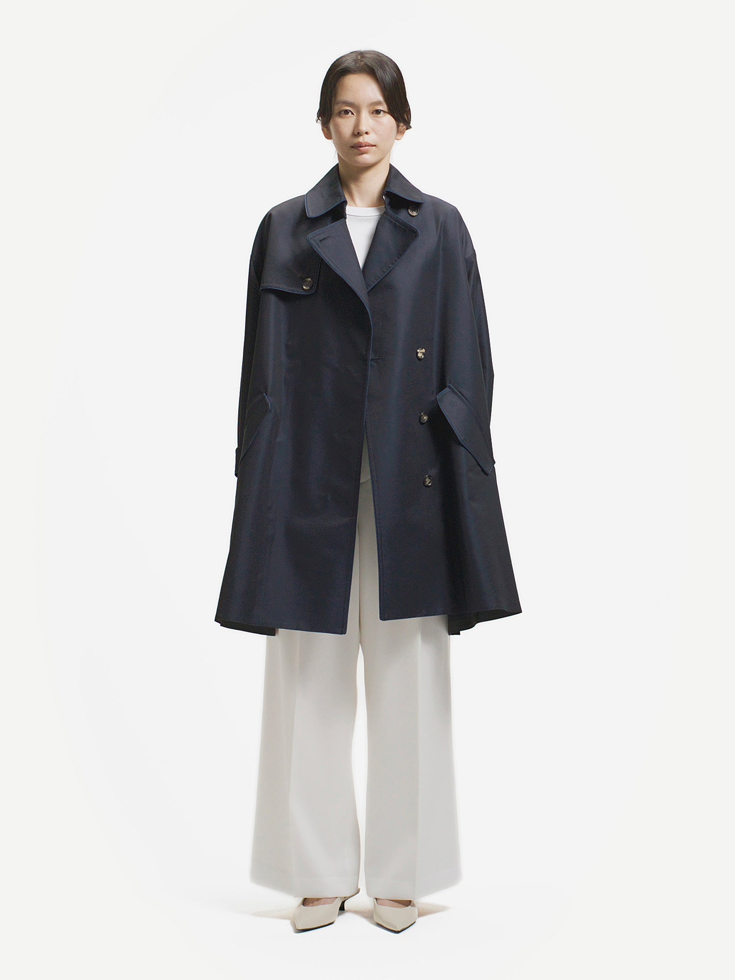 NEW CLOSET トレンチコート ネイビー |アウター・ジャケット | WAKO