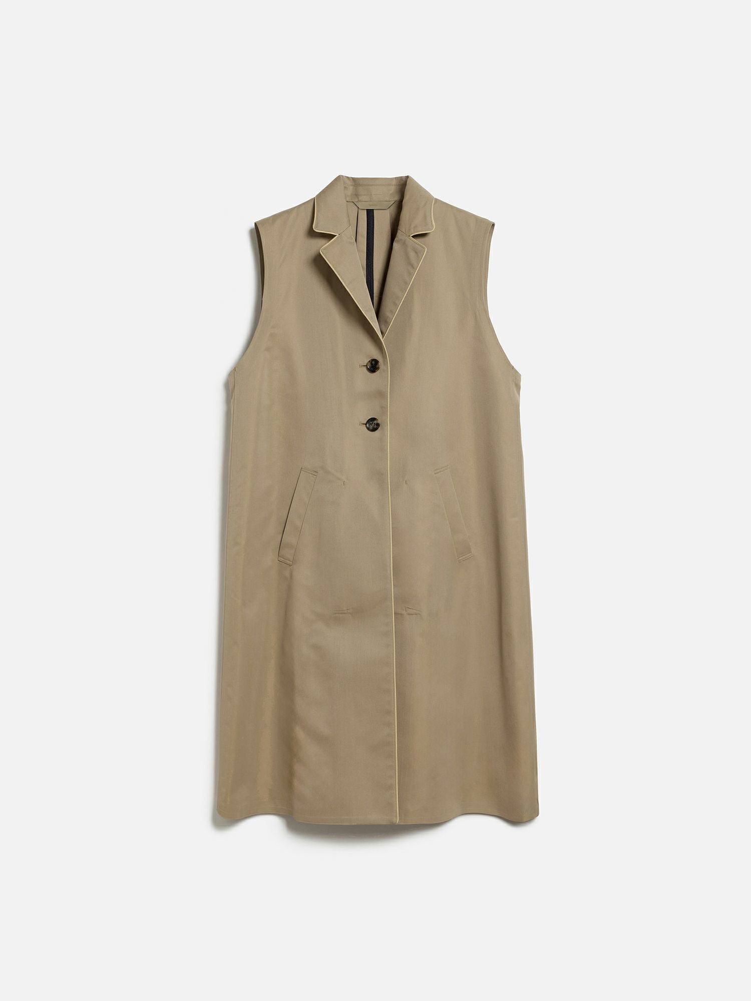 NEW CLOSET　ロングジレ ベージュ