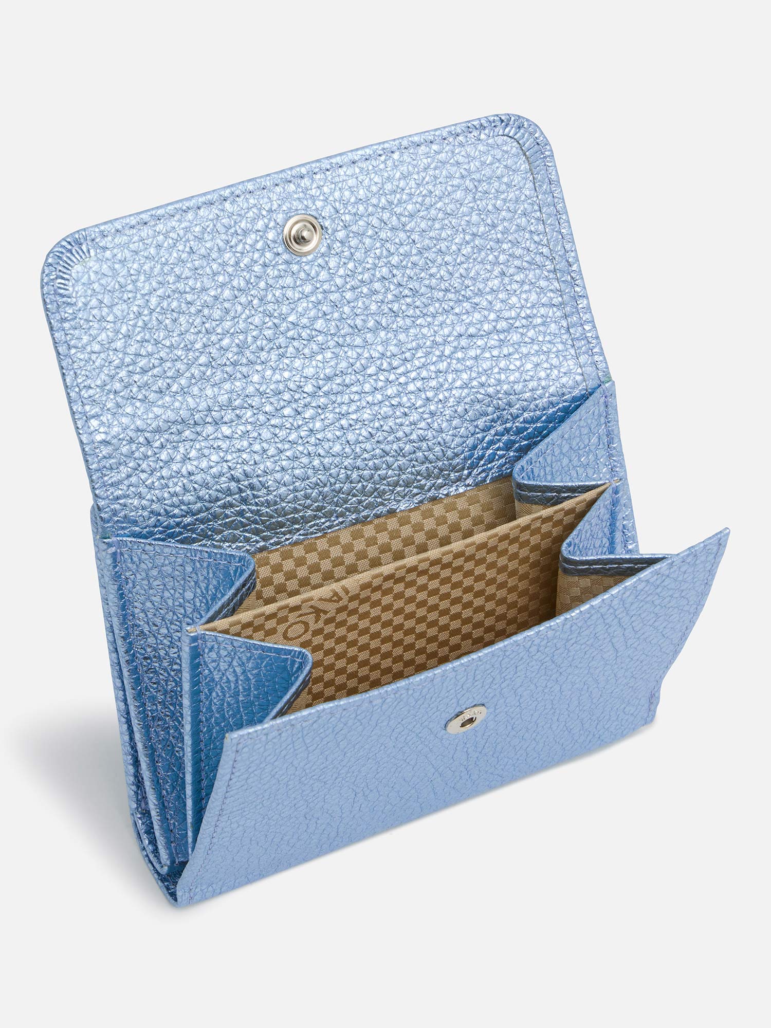 二つ折り財布 ライトブルー |折り財布 | WAKO公式オンラインブティック