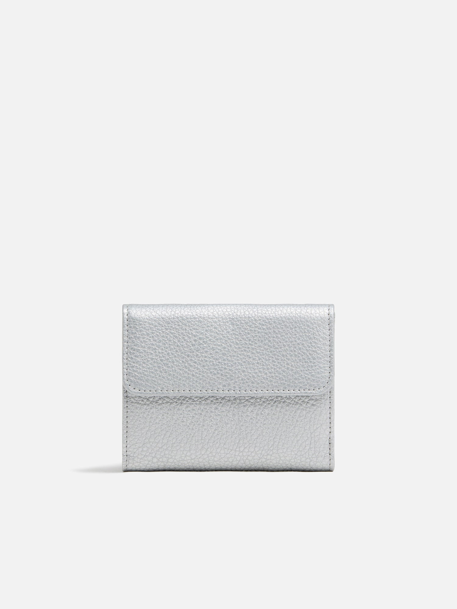 二つ折り財布 シルバー |折り財布 | WAKO公式オンラインブティック