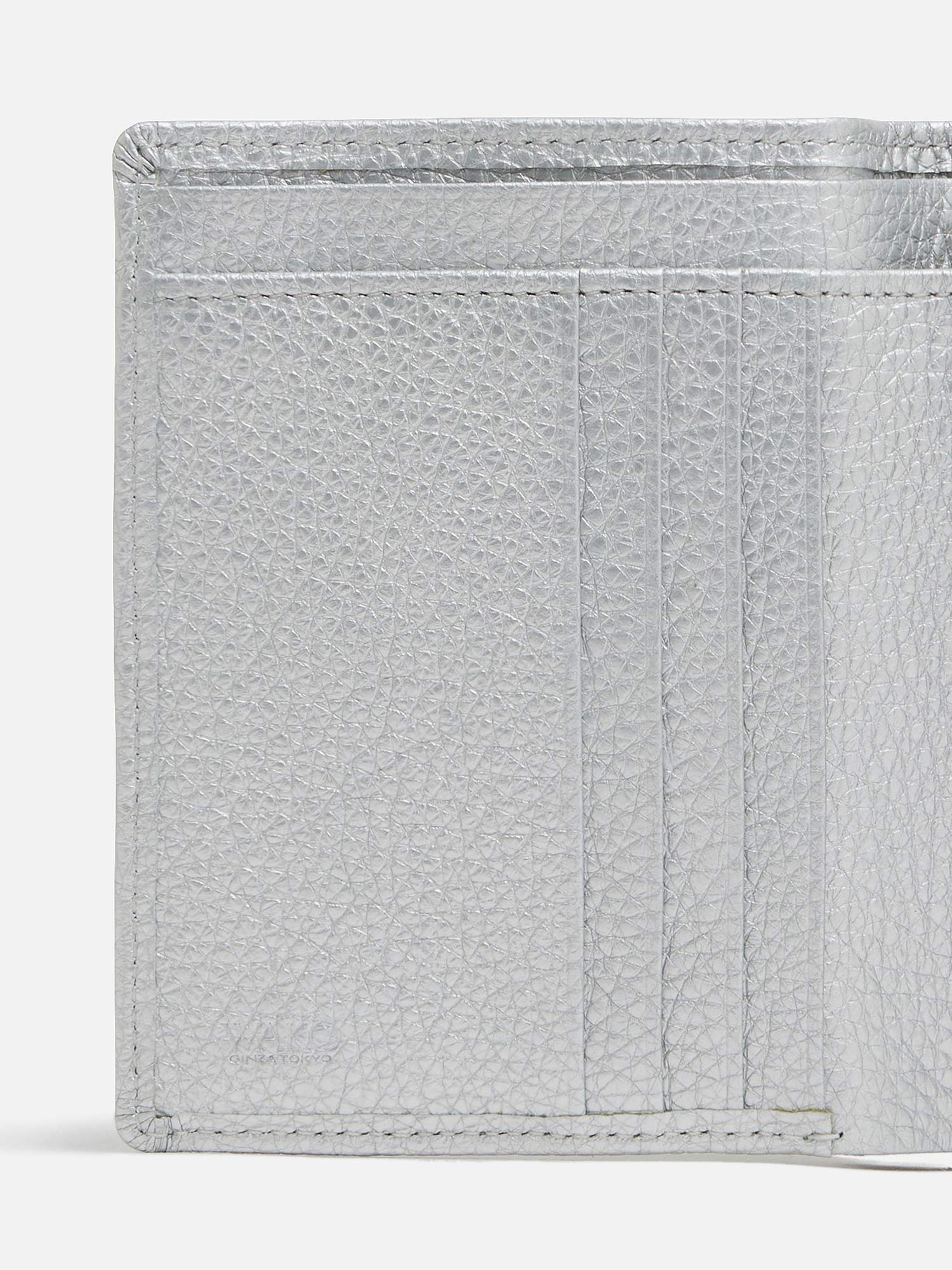 二つ折り財布 シルバー |折り財布 | WAKO公式オンラインブティック