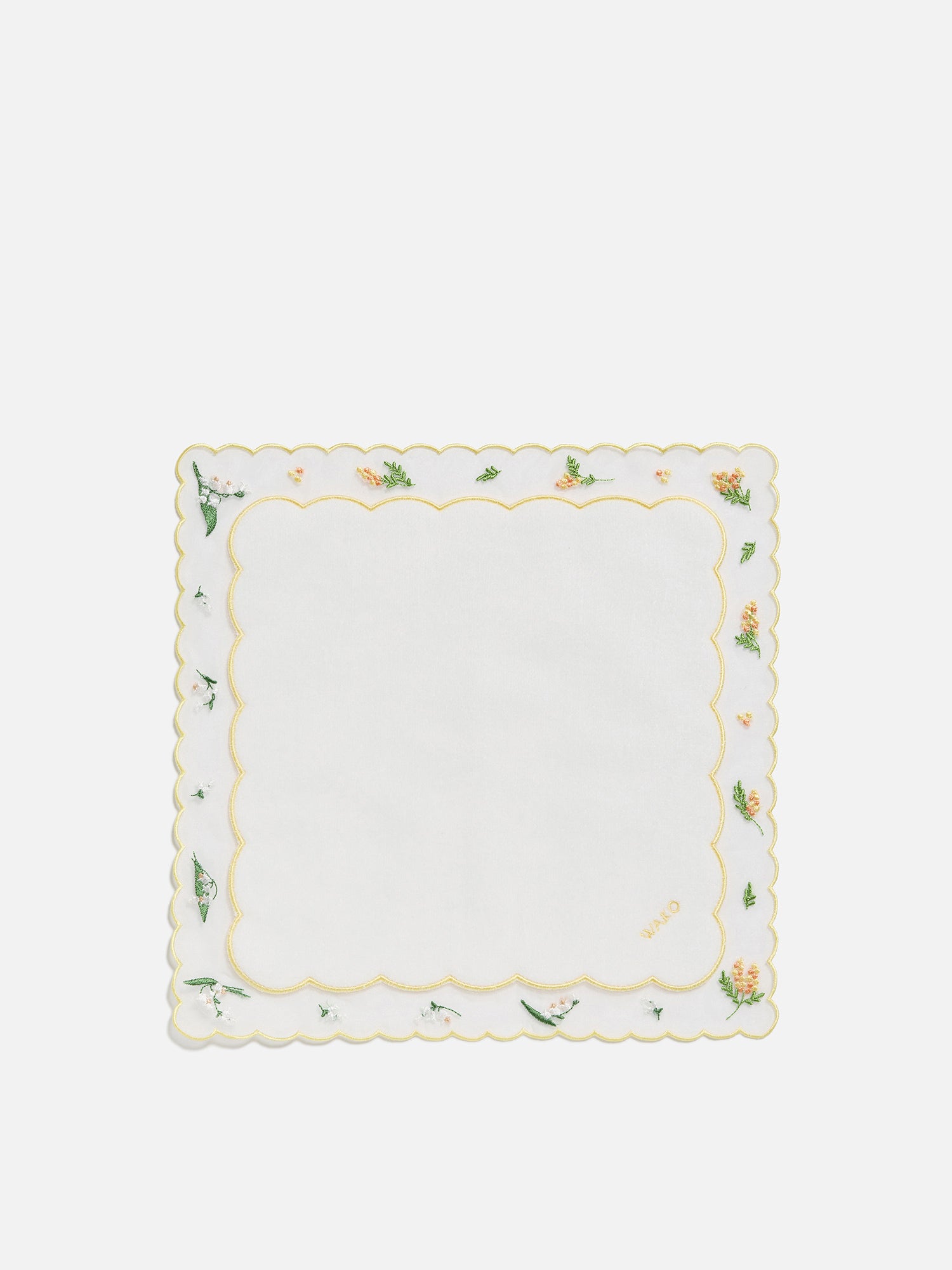 タオルハンカチ ホワイト |タオル | WAKO公式オンラインブティック