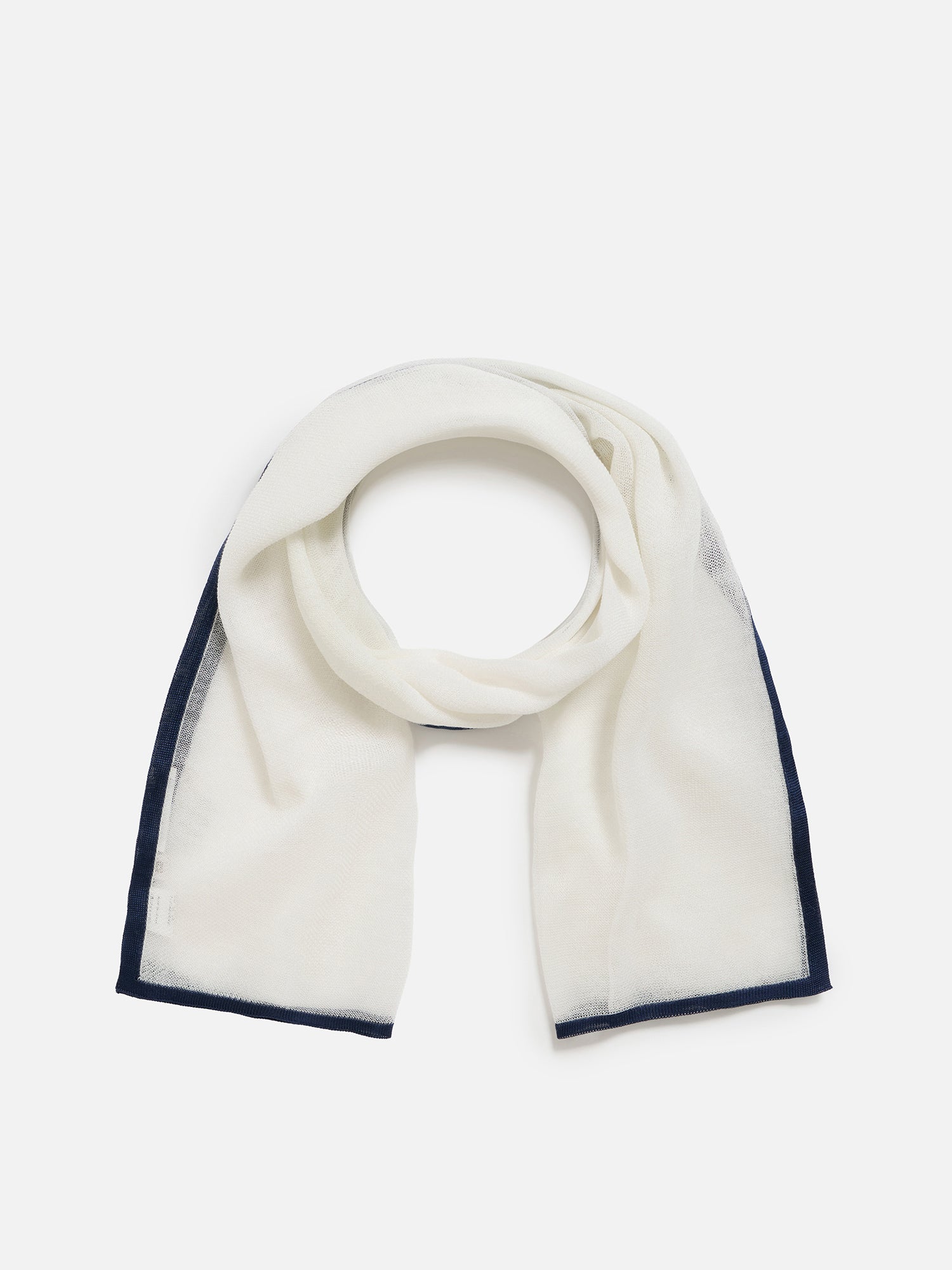 アソースメレ　ハイゲージラミーニット　トリミングSTL ネイビー