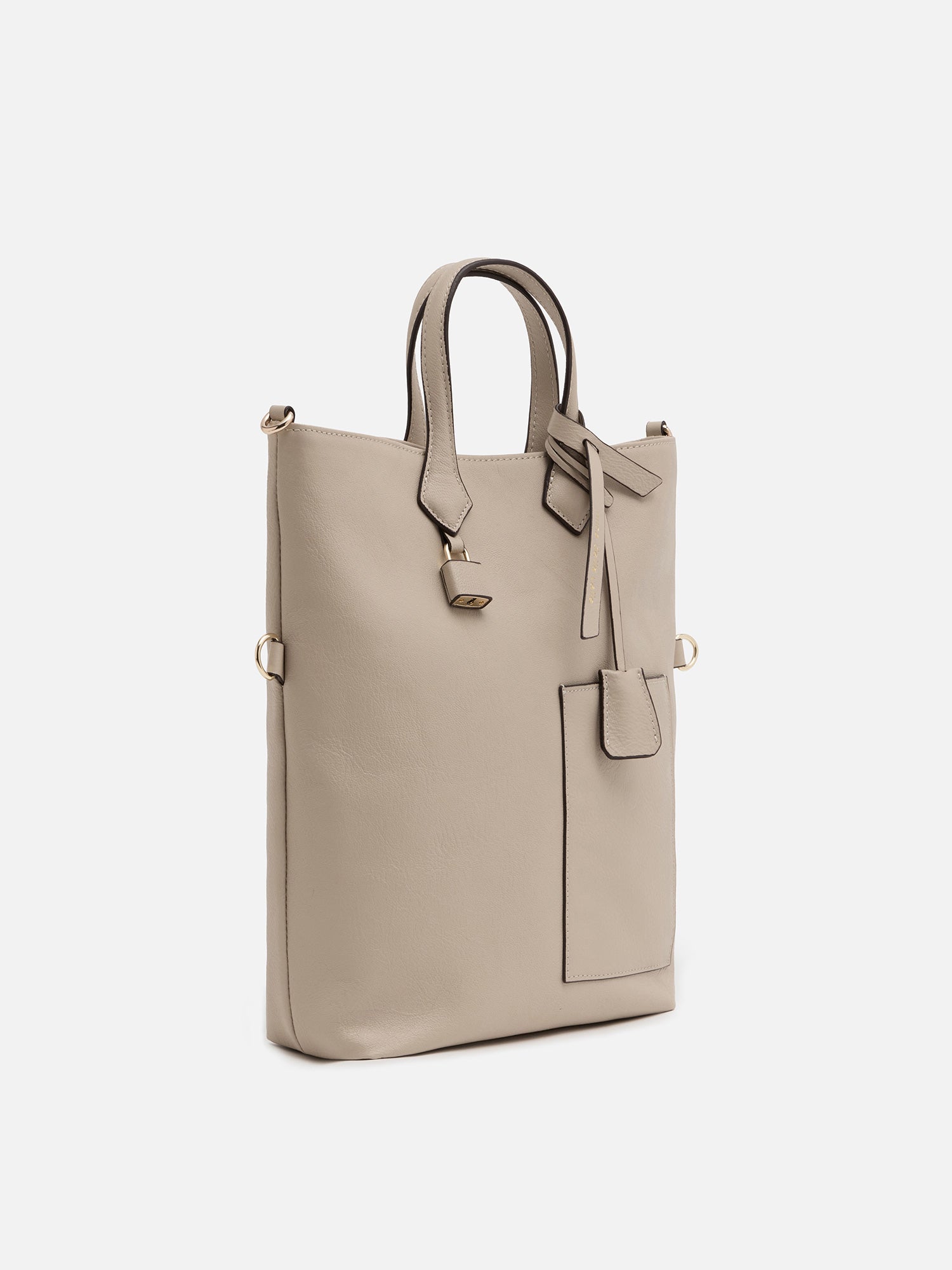 mica della valle トート型ショルダーバッグ ベージュ |ショルダー
