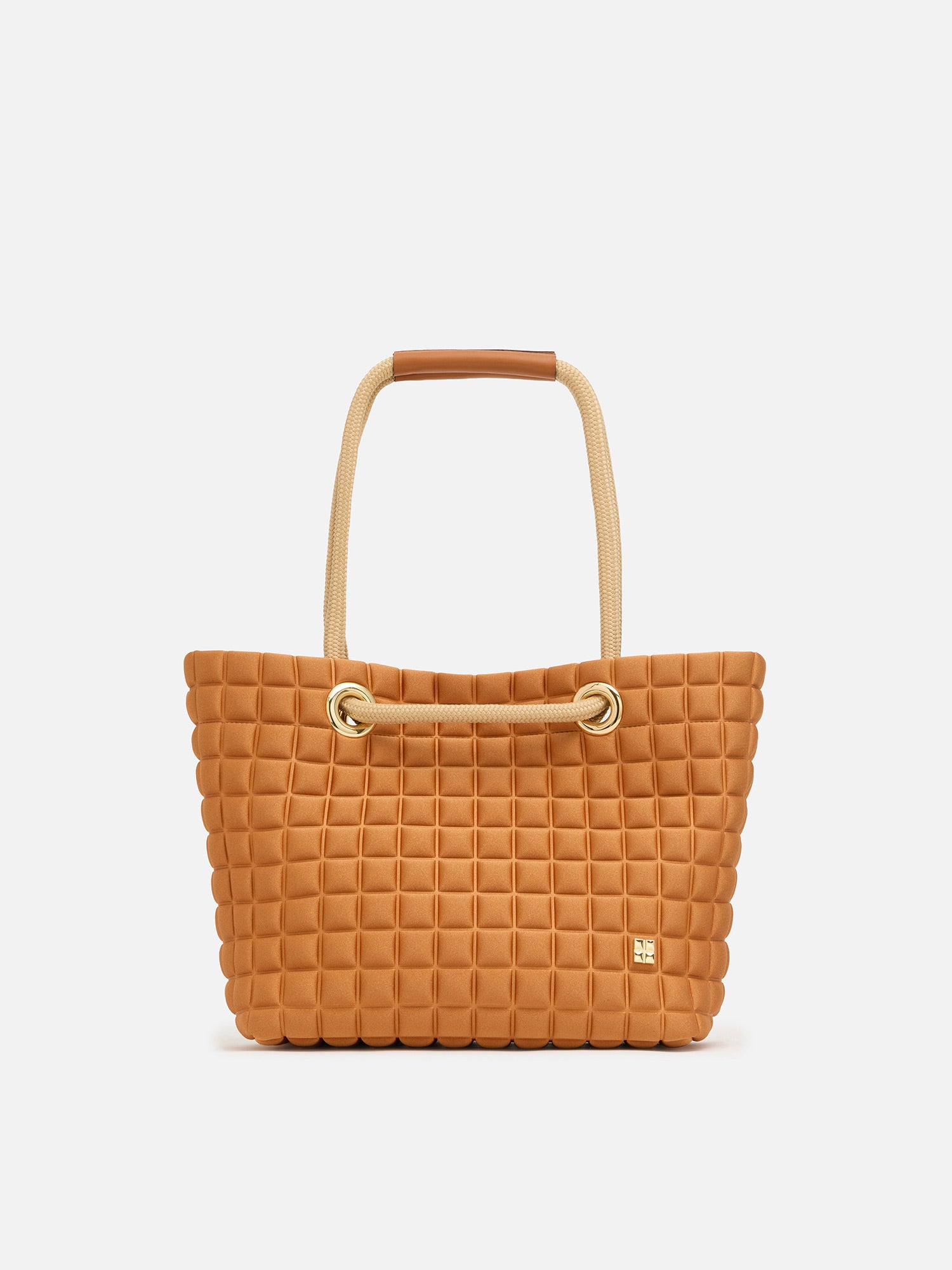 BPRIME ハンドバッグ オレンジ