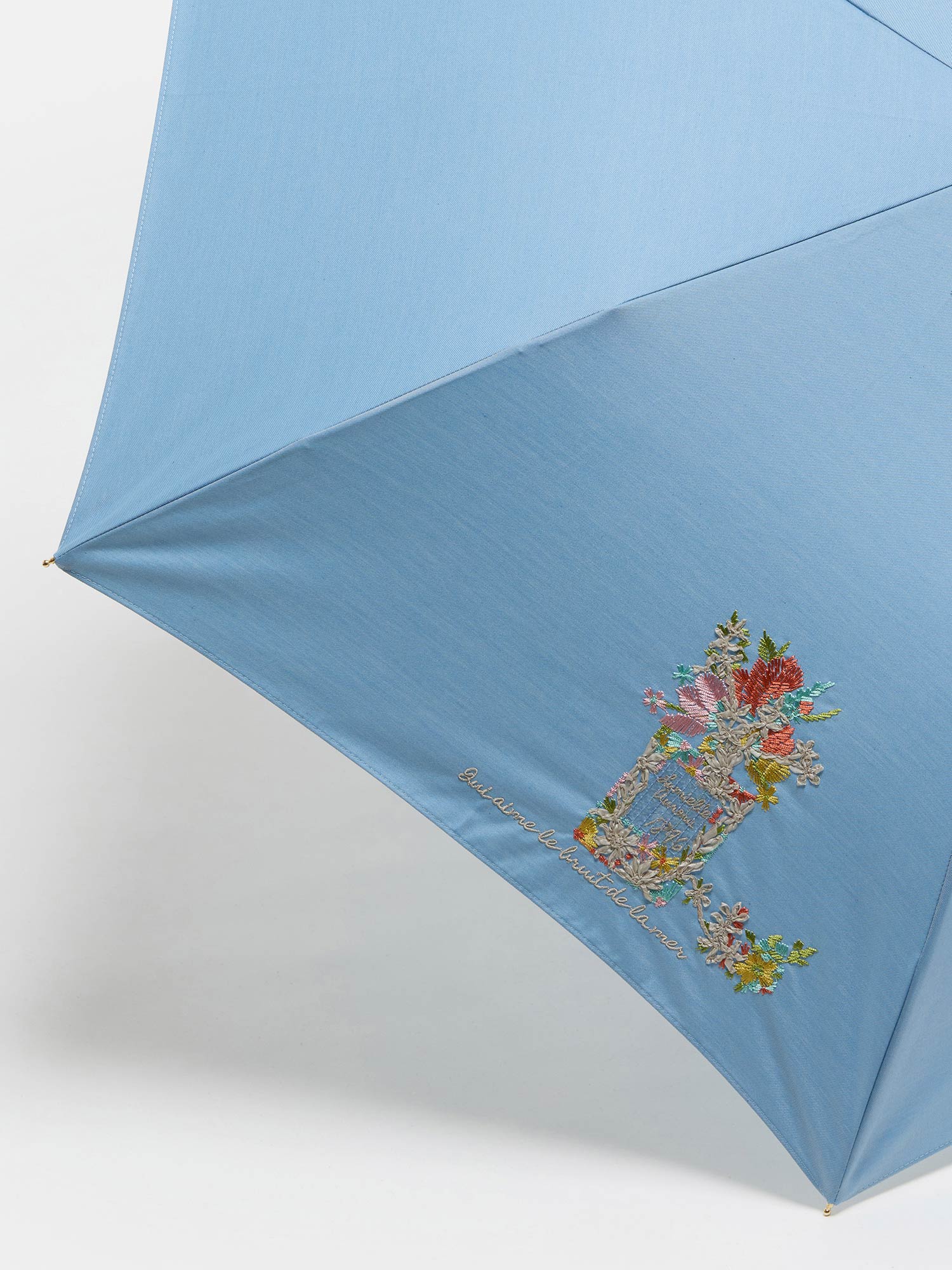 折りたたみ 晴雨兼用日傘 ブルー |その他のファッション雑貨 | WAKO