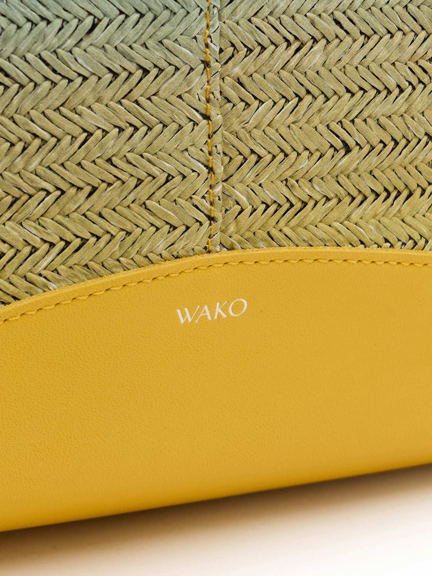 MANACO トートバッグ ミディアム イエロー |トートバッグ | WAKO公式