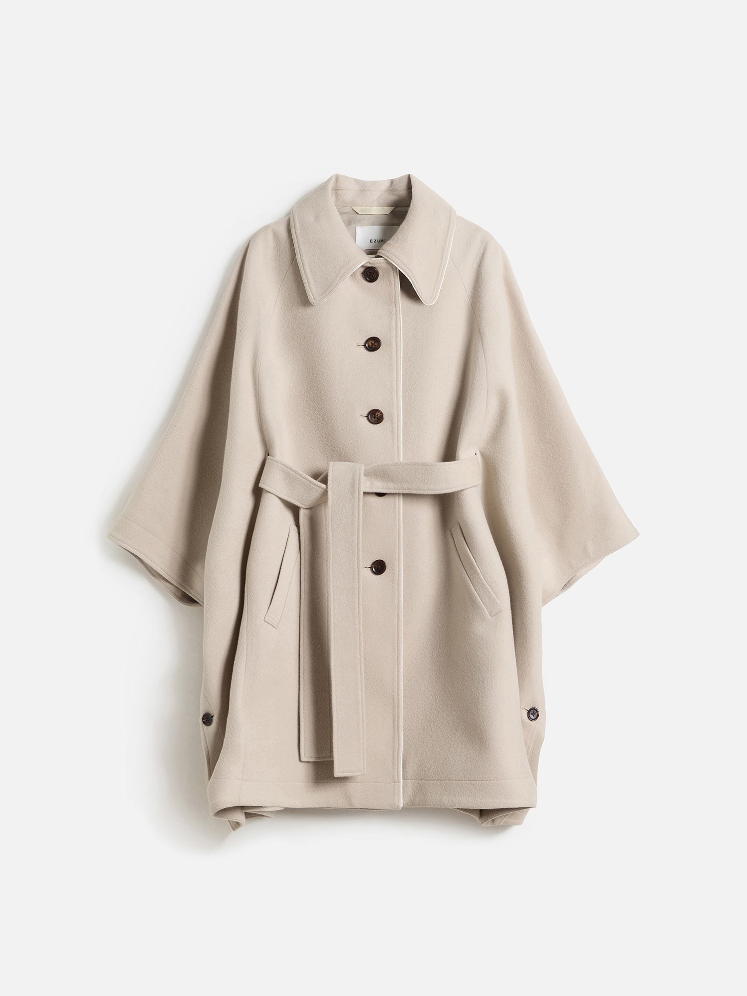 NEW CLOSET　ケープコート アイボリー