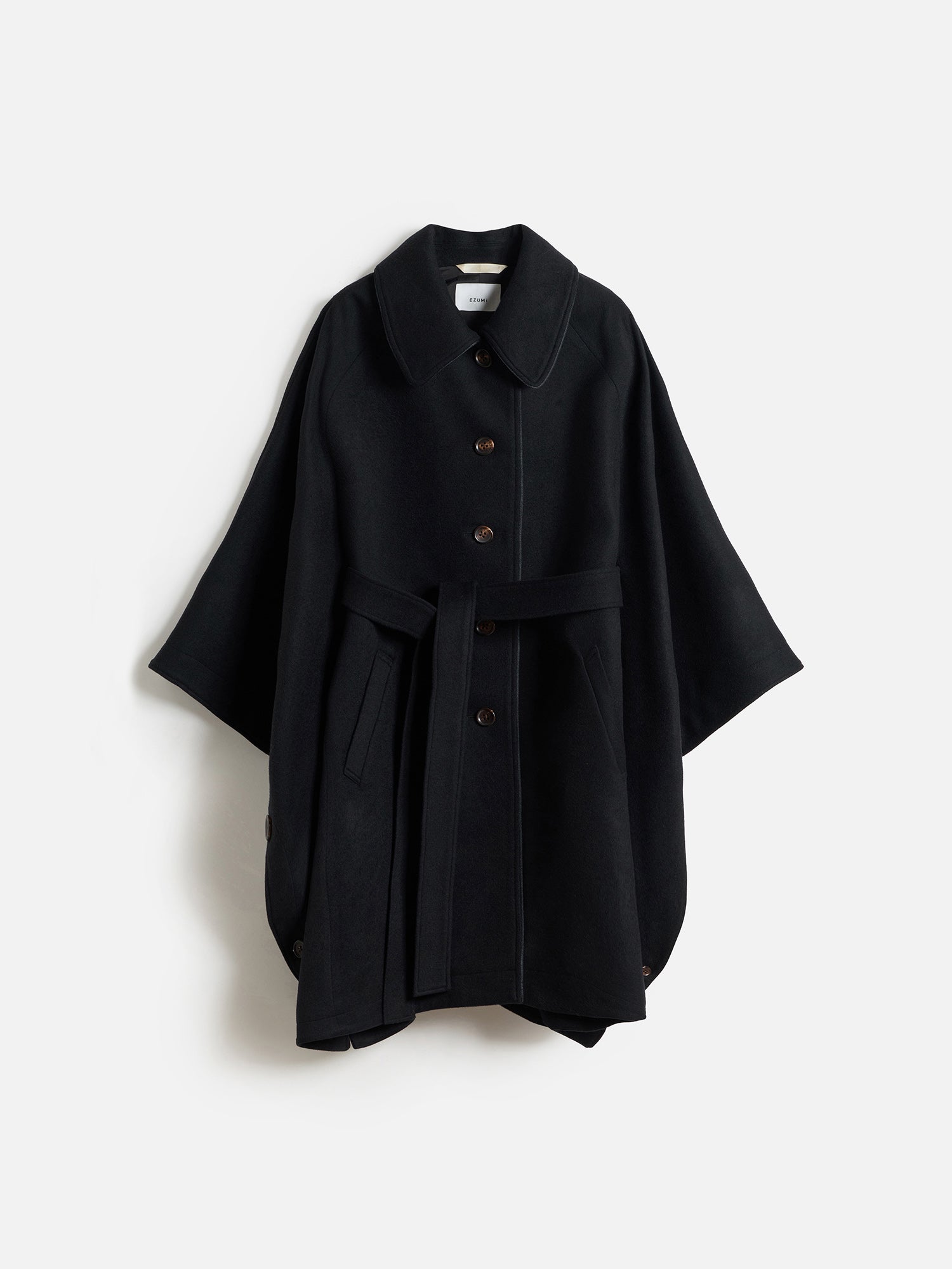 NEW CLOSET　ケープコート ブラック