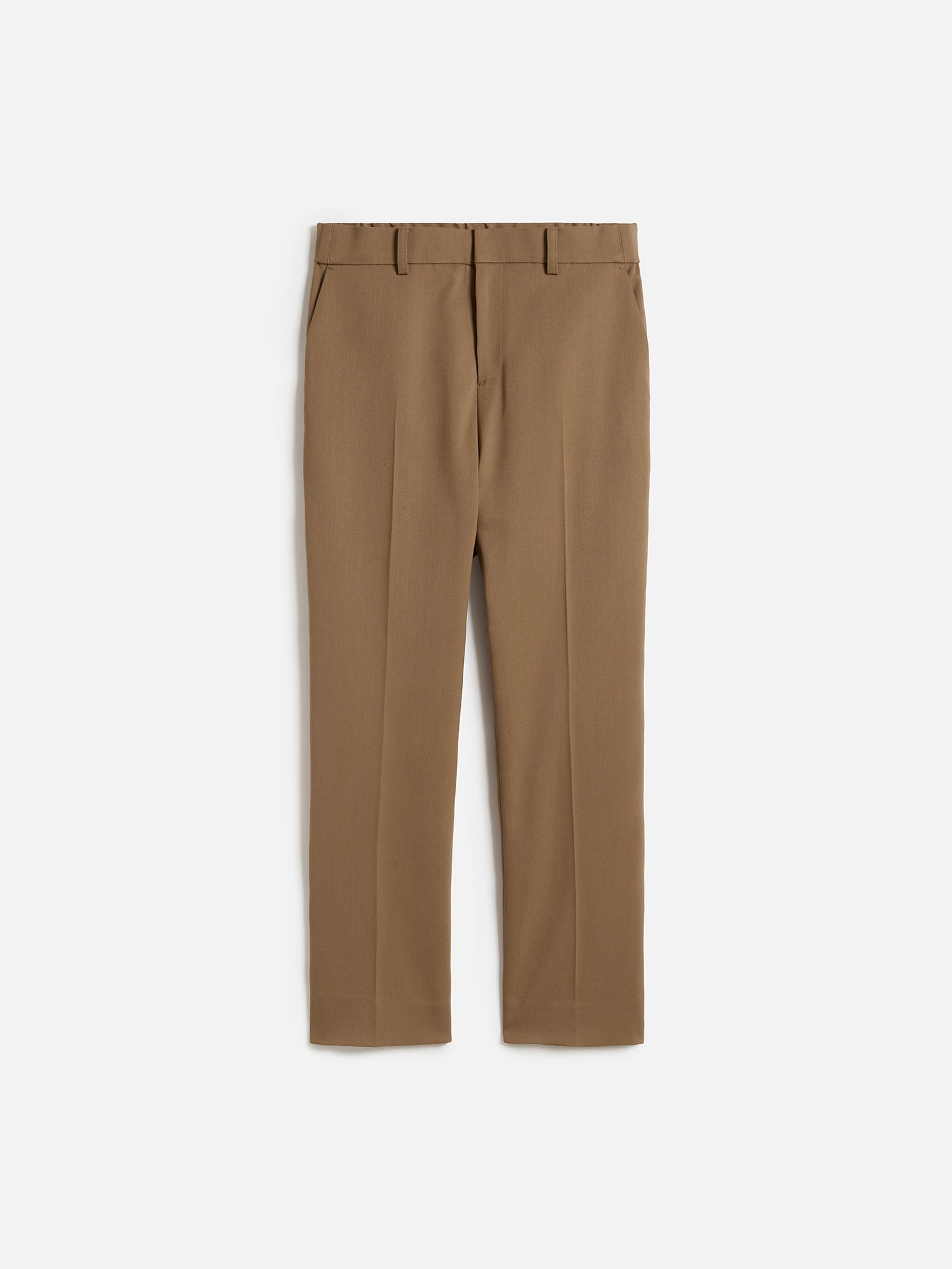 NEW CLOSET　コンフォートパンツ キャメル／ブラウン