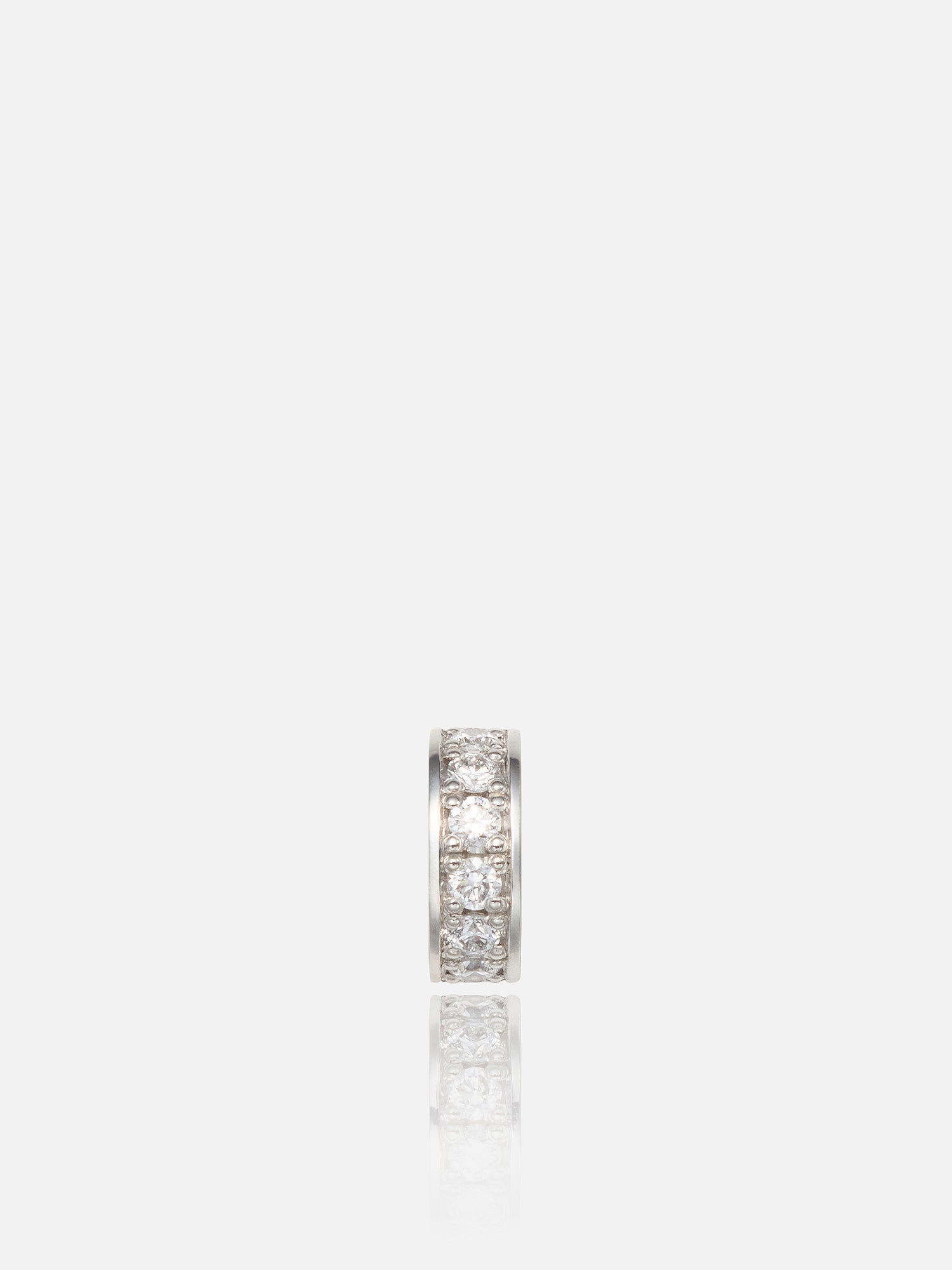 MANACO　ピアス 〈PT／片耳用〉 シルバー
