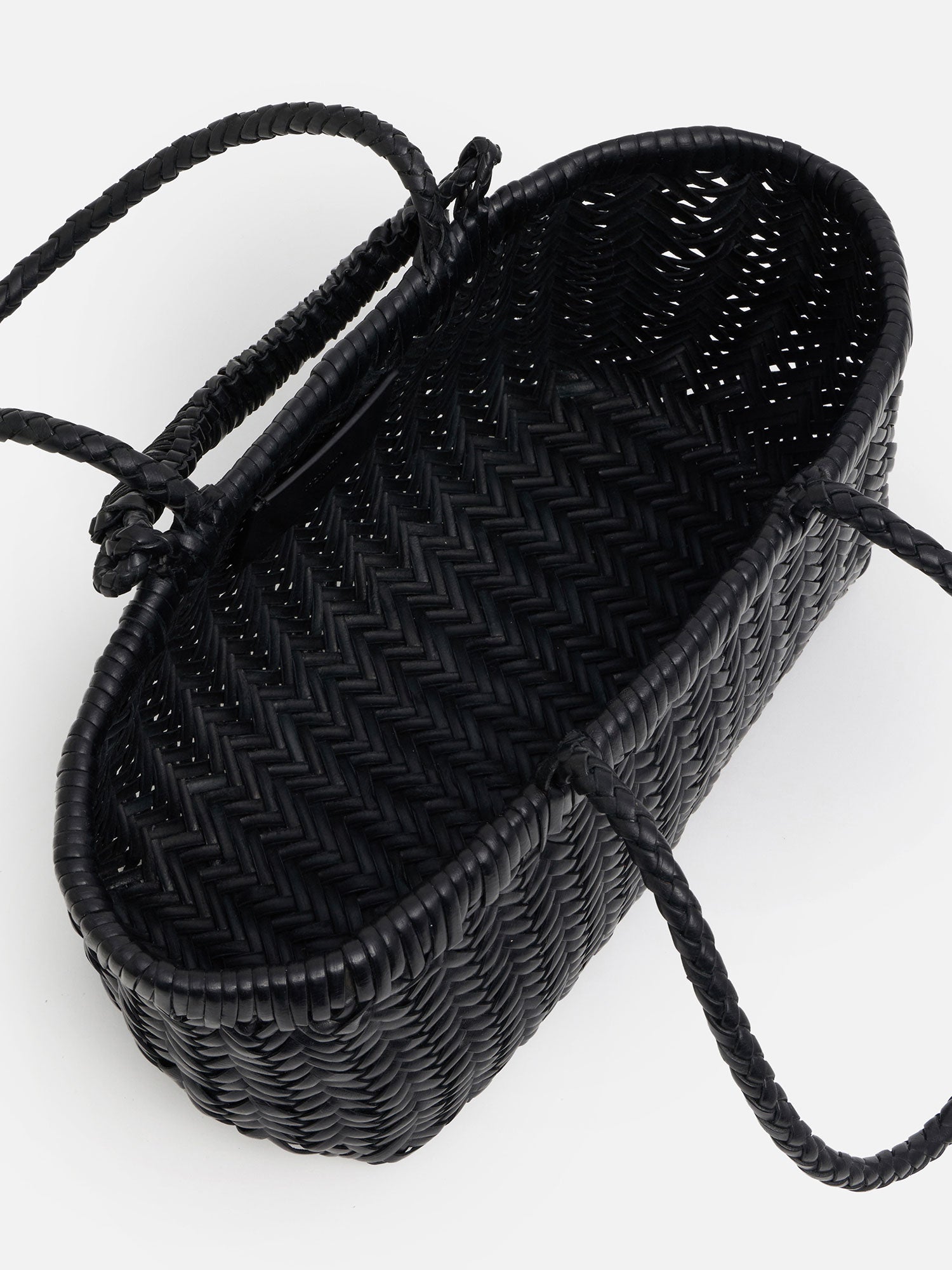 SAGAN PAZAR TOTE BOAT WOVEN バッグ ブラック |ハンドバッグ | WAKO