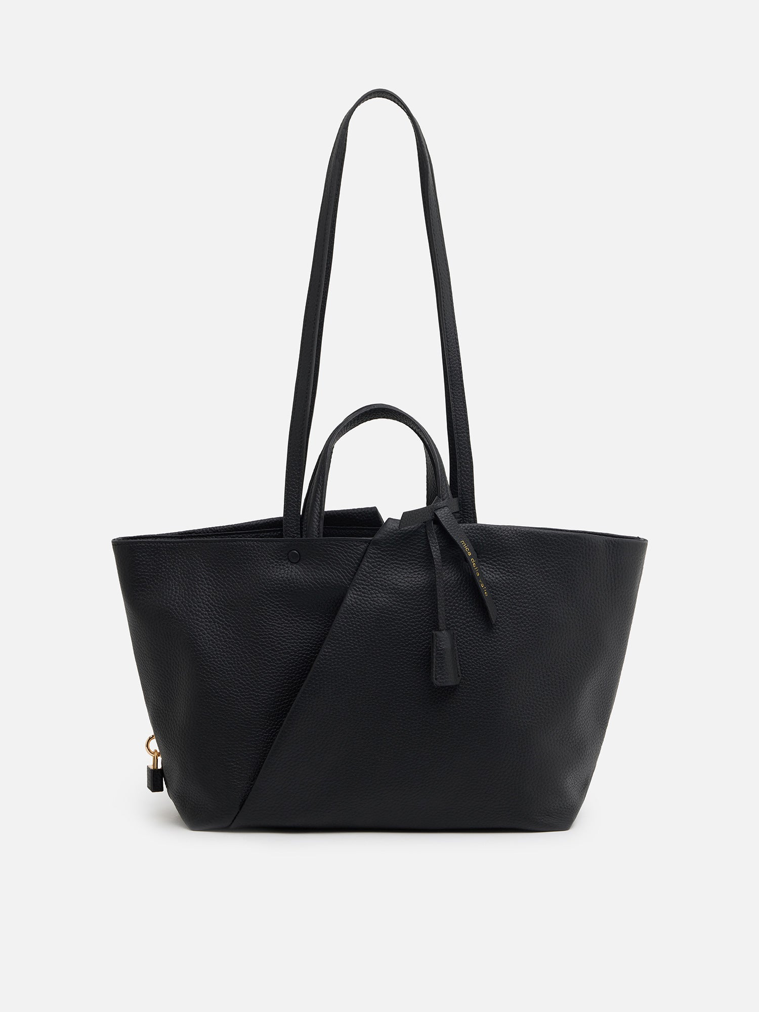 mica della valle トートバッグ ブラック