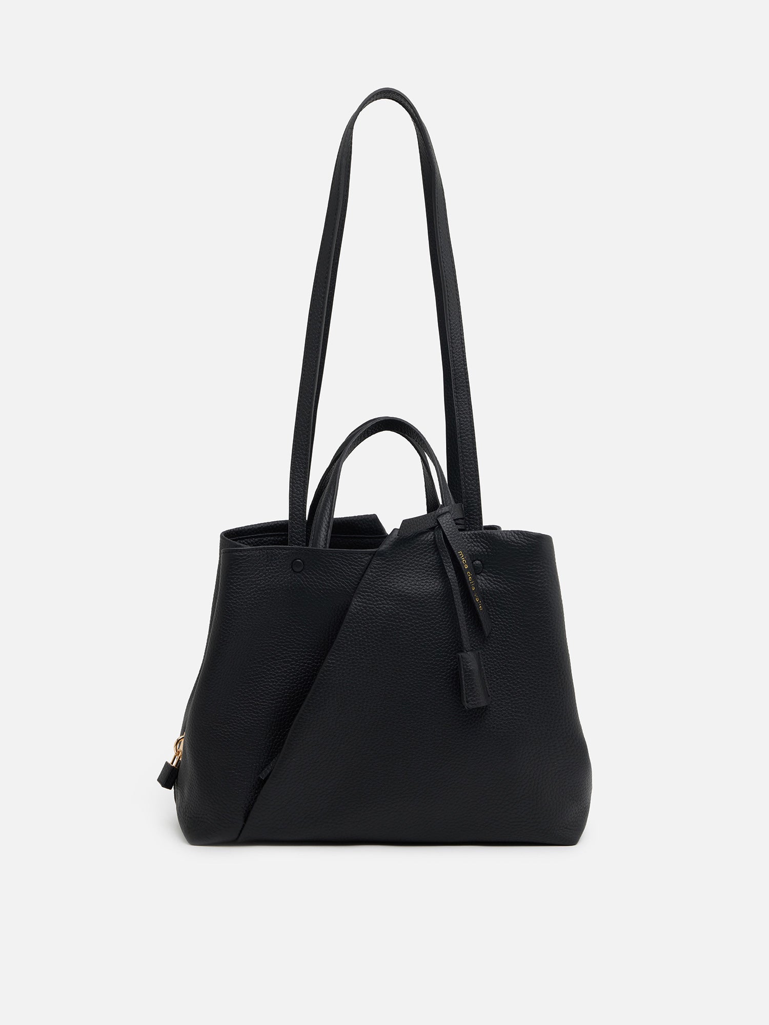 予約】mica della valle トートバッグ ブラック |トートバッグ | WAKO