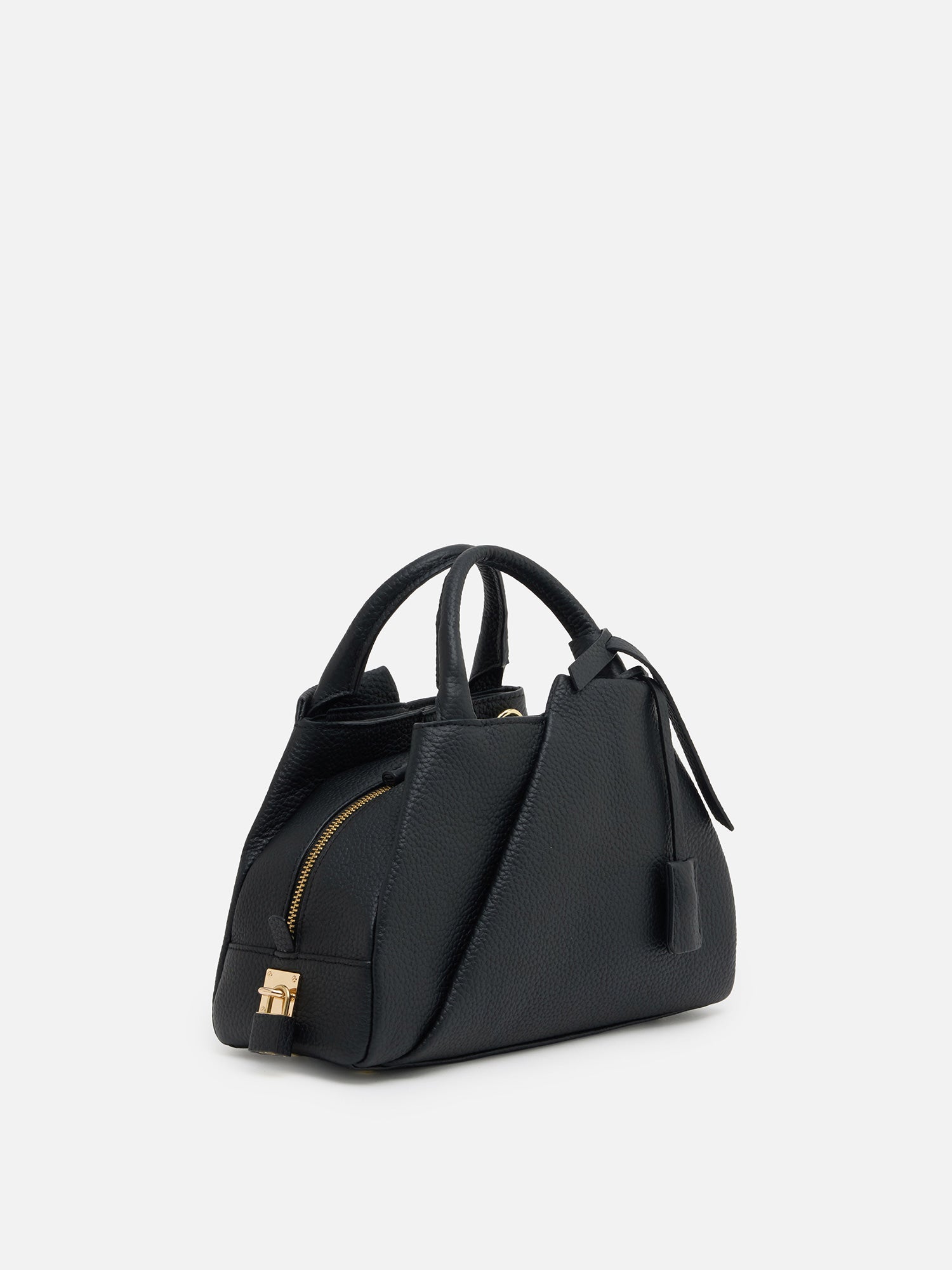 新品未使用　和光　ボストンバッグ 予約】mica della valle ボストンバッグ ブラック |その他のバッグ