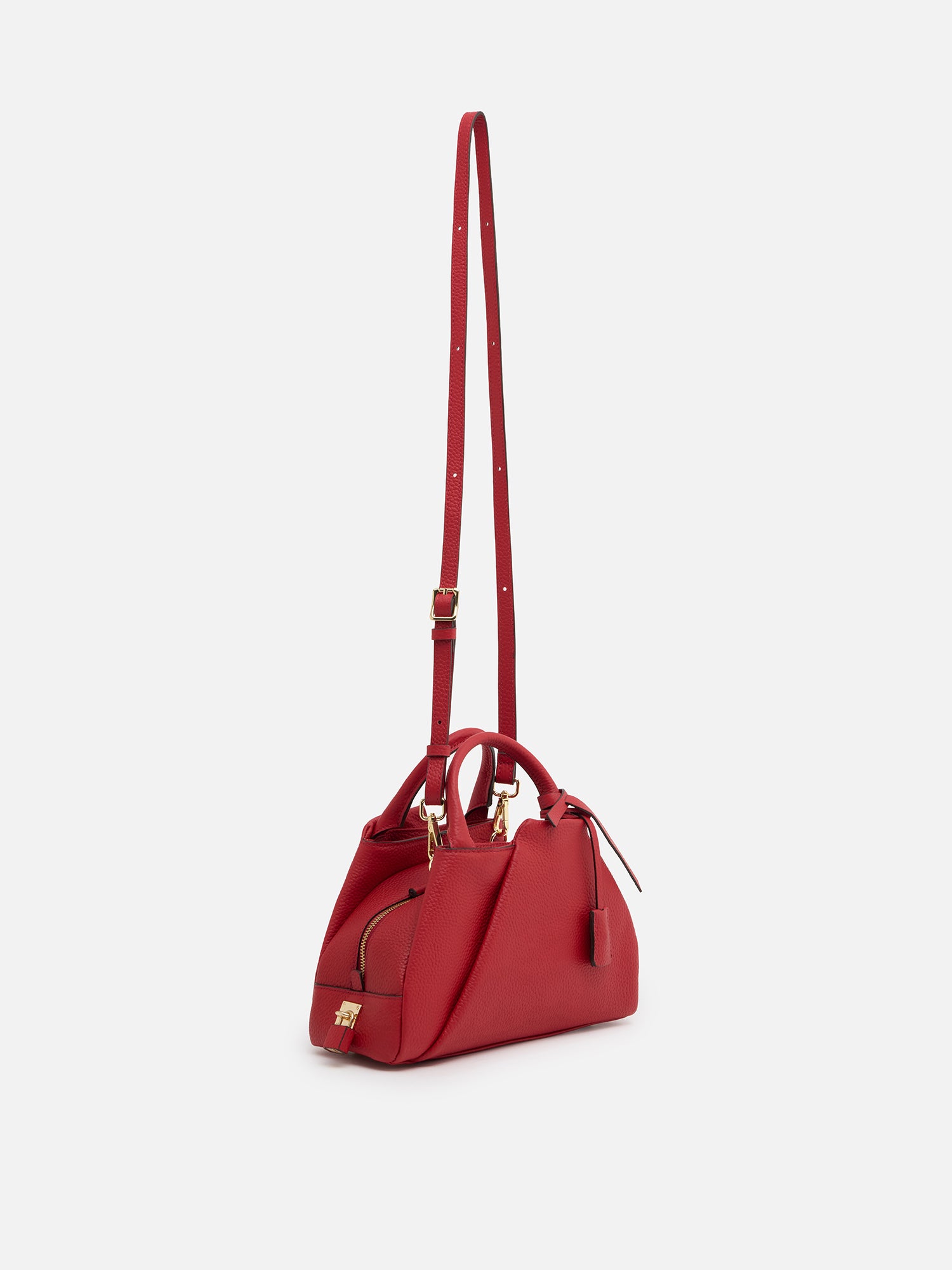 予約】mica della valle ボストンバッグ レッド |その他のバッグ