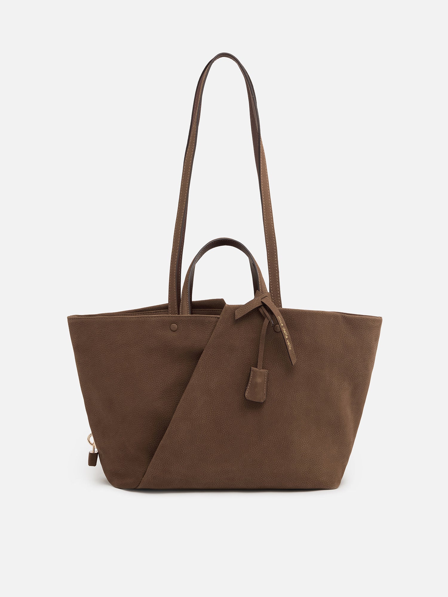 mica della valle トートバッグ キャメル