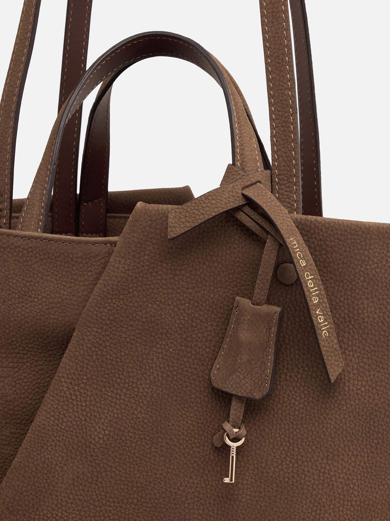 予約】mica della valle トートバッグ キャメル |トートバッグ | WAKO